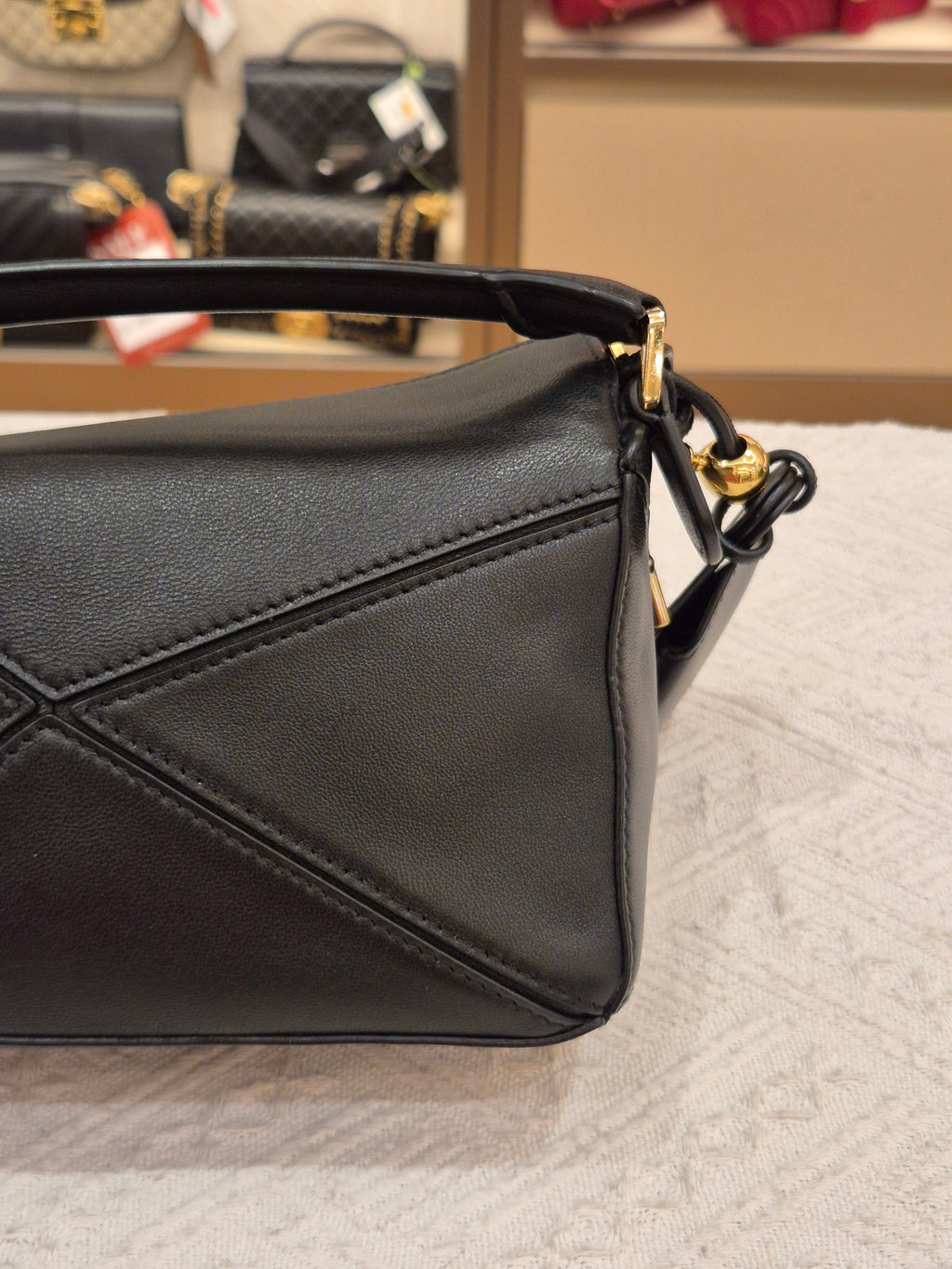 Loewe Mini Puzzle Featherlight Black