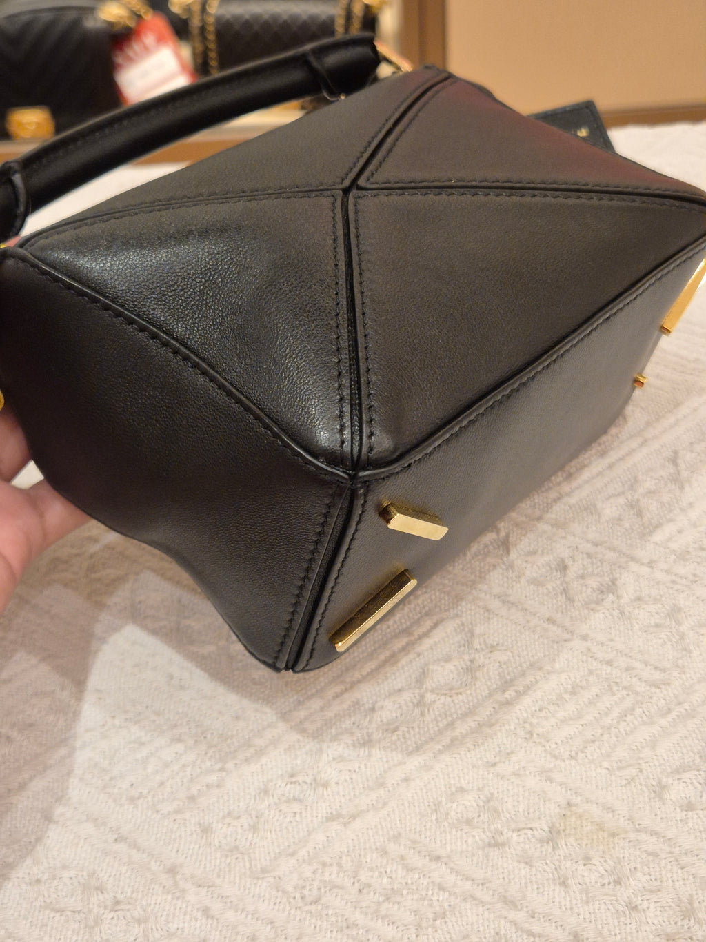 Loewe Mini Puzzle Featherlight Black