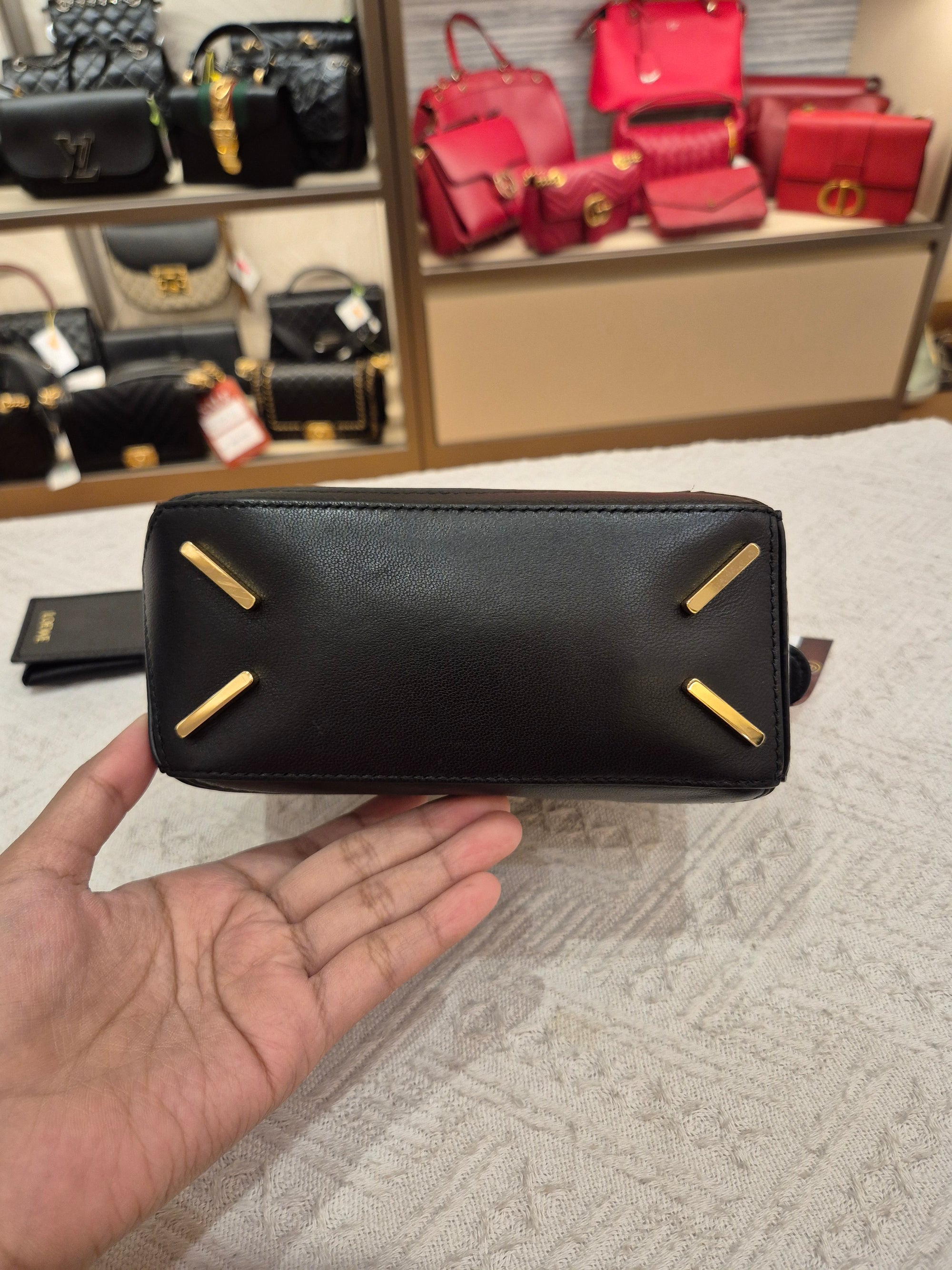 Loewe Mini Puzzle Featherlight Black