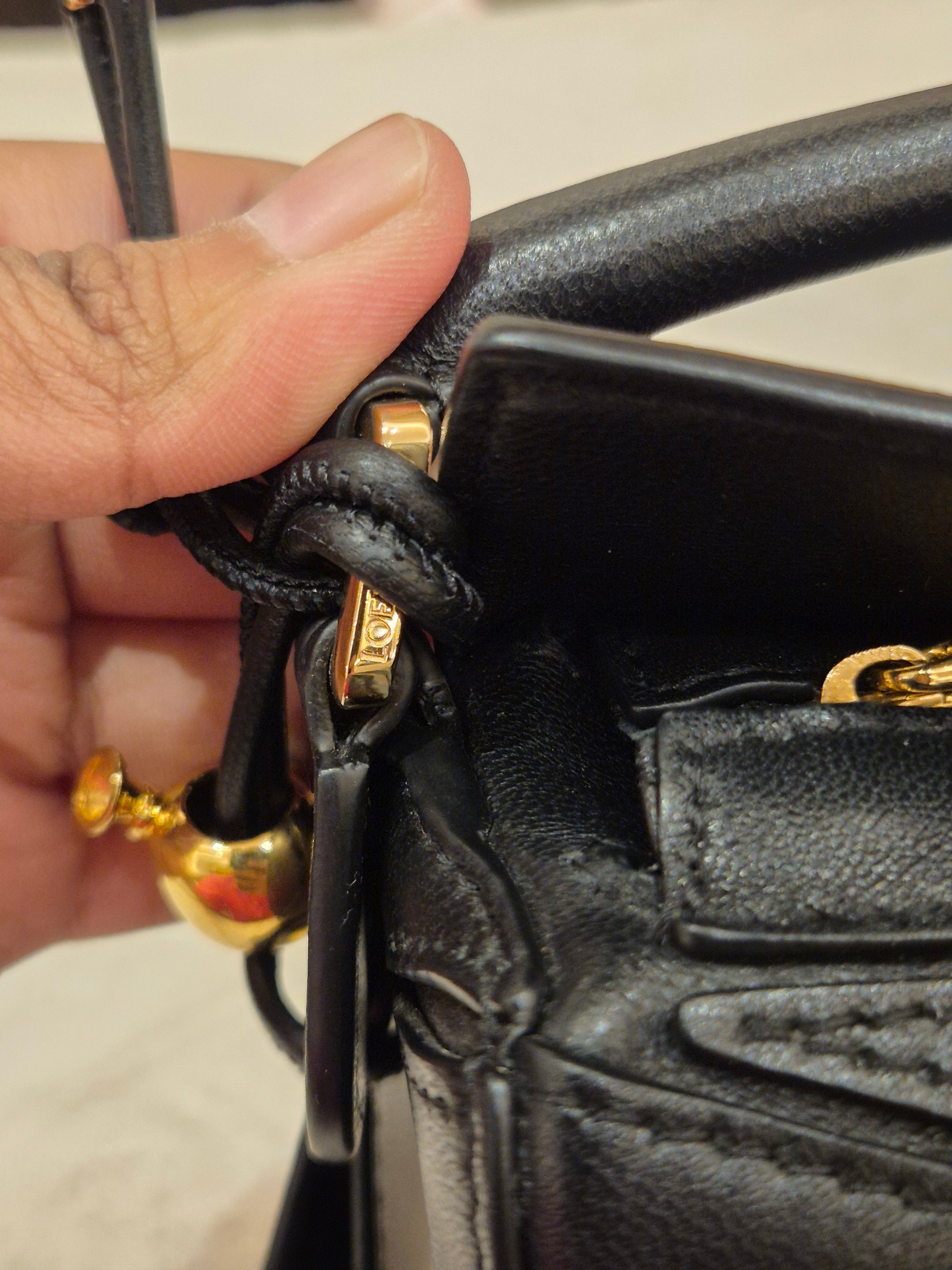 Loewe Mini Puzzle Featherlight Black