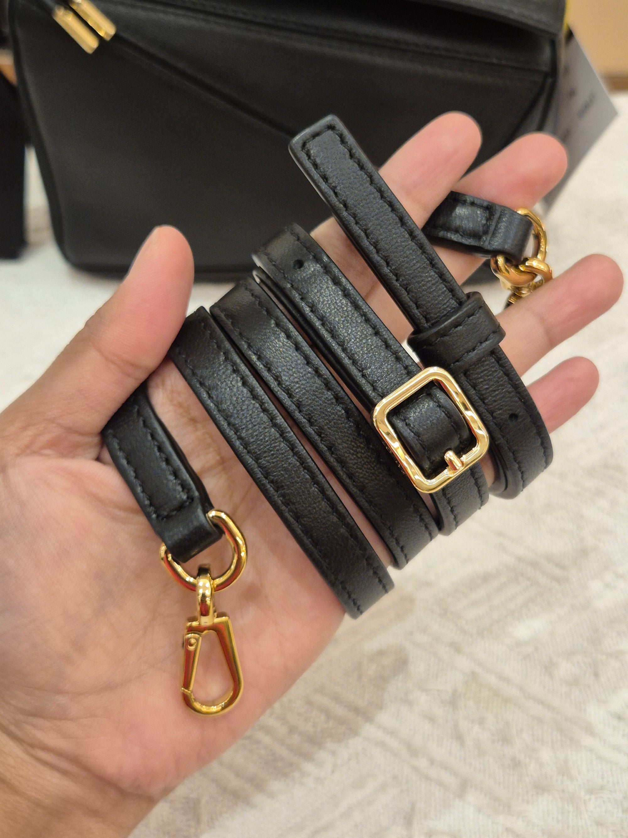 Loewe Mini Puzzle Featherlight Black