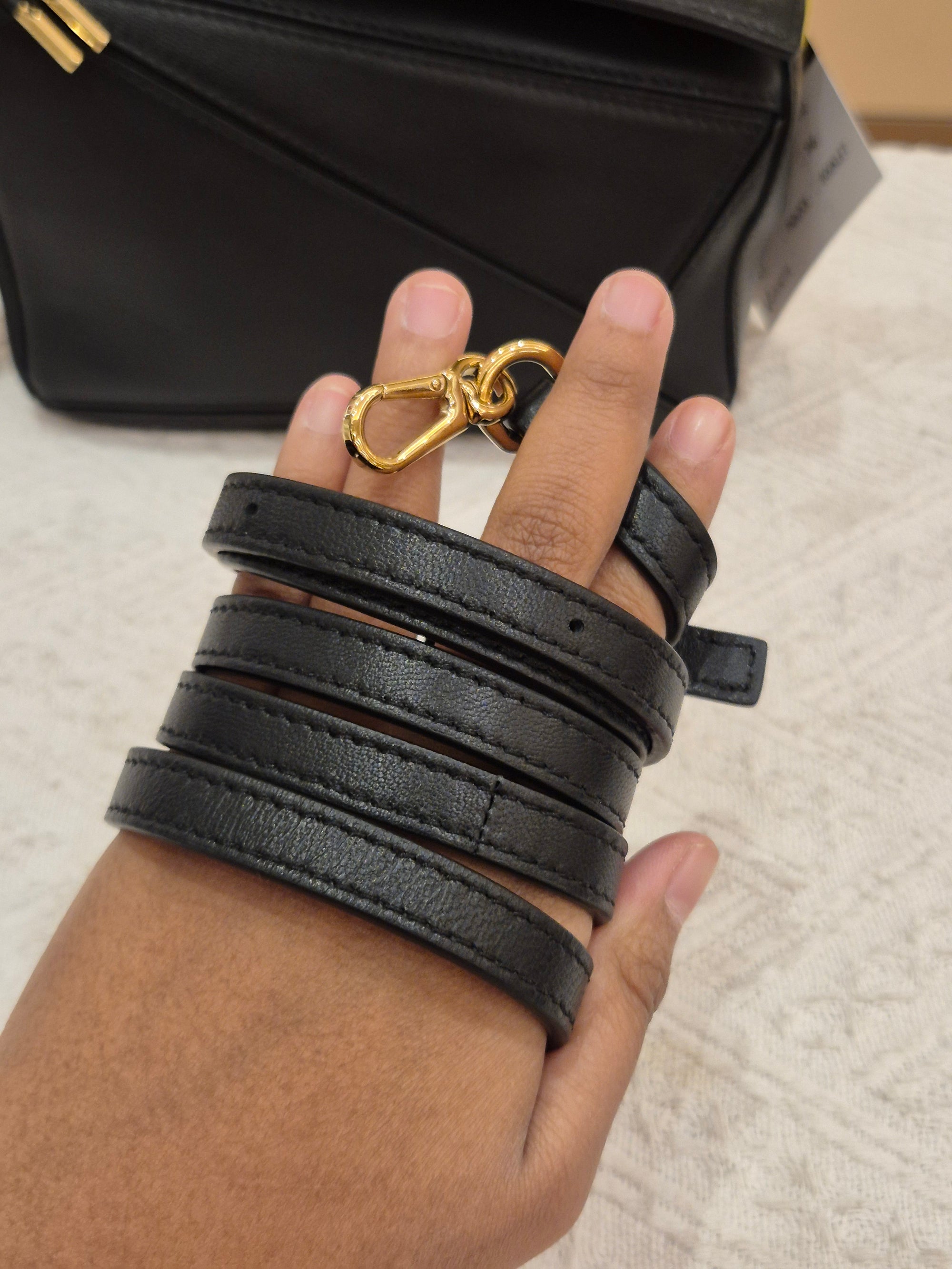 Loewe Mini Puzzle Featherlight Black