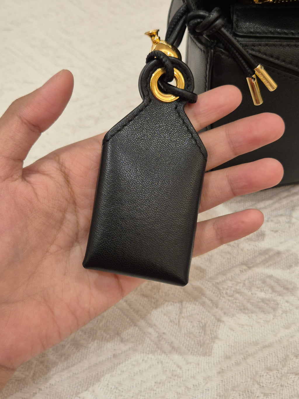 Loewe Mini Puzzle Featherlight Black
