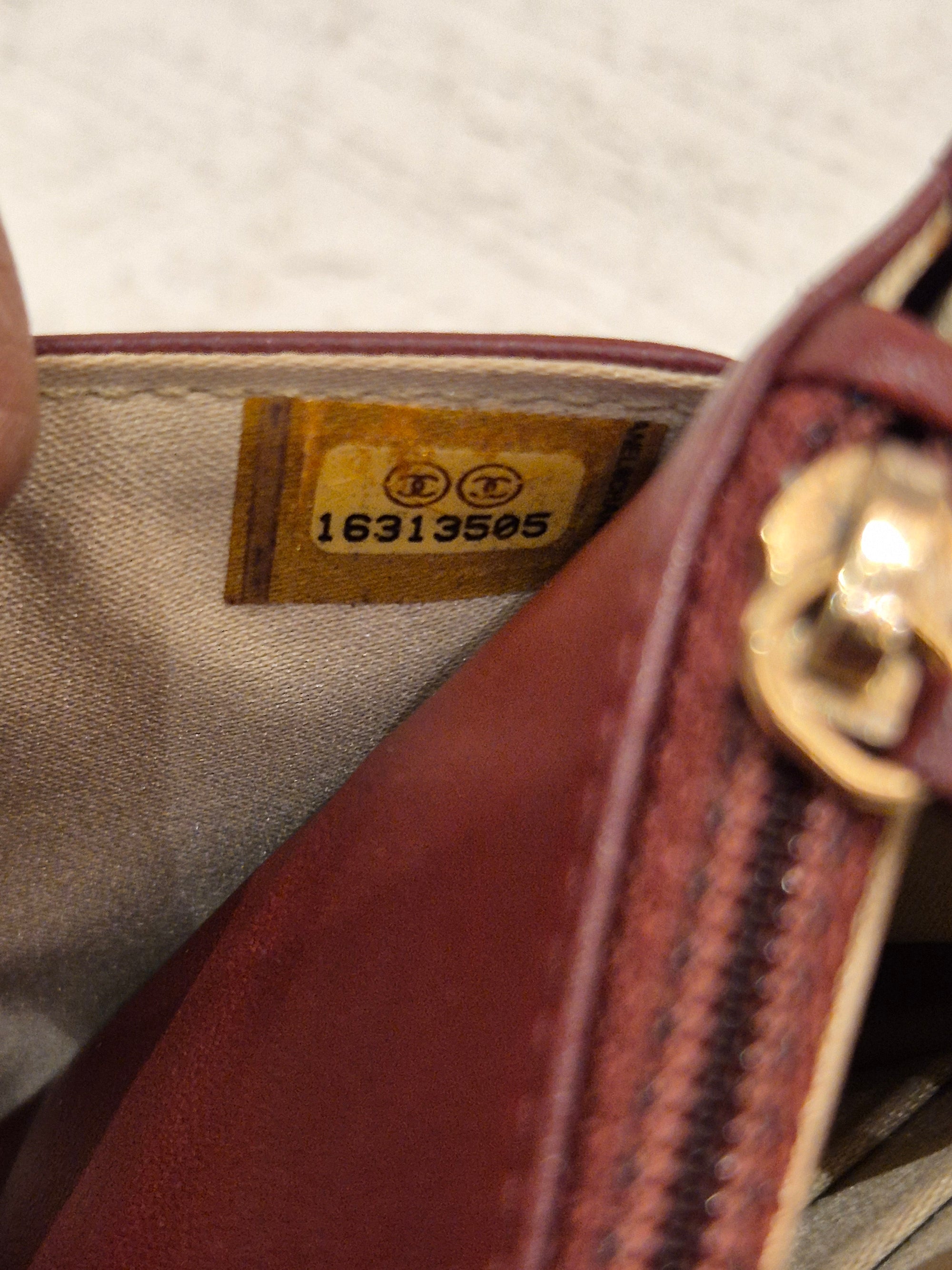 Chanel Wallet On Chain Camelia Maroon