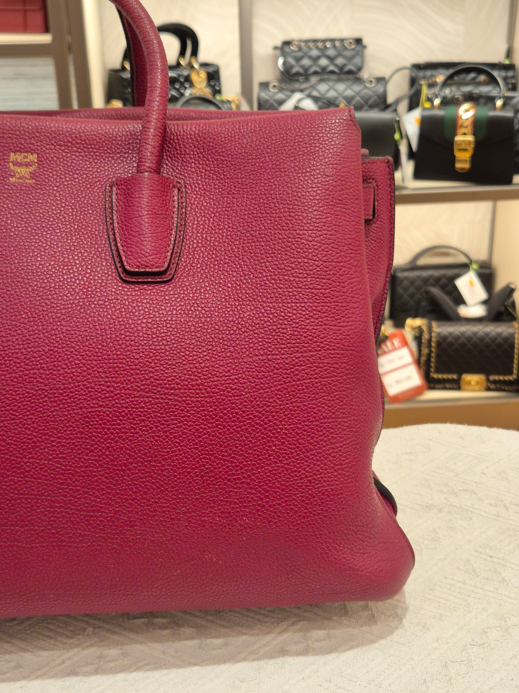 MCM Mila Large Magenta