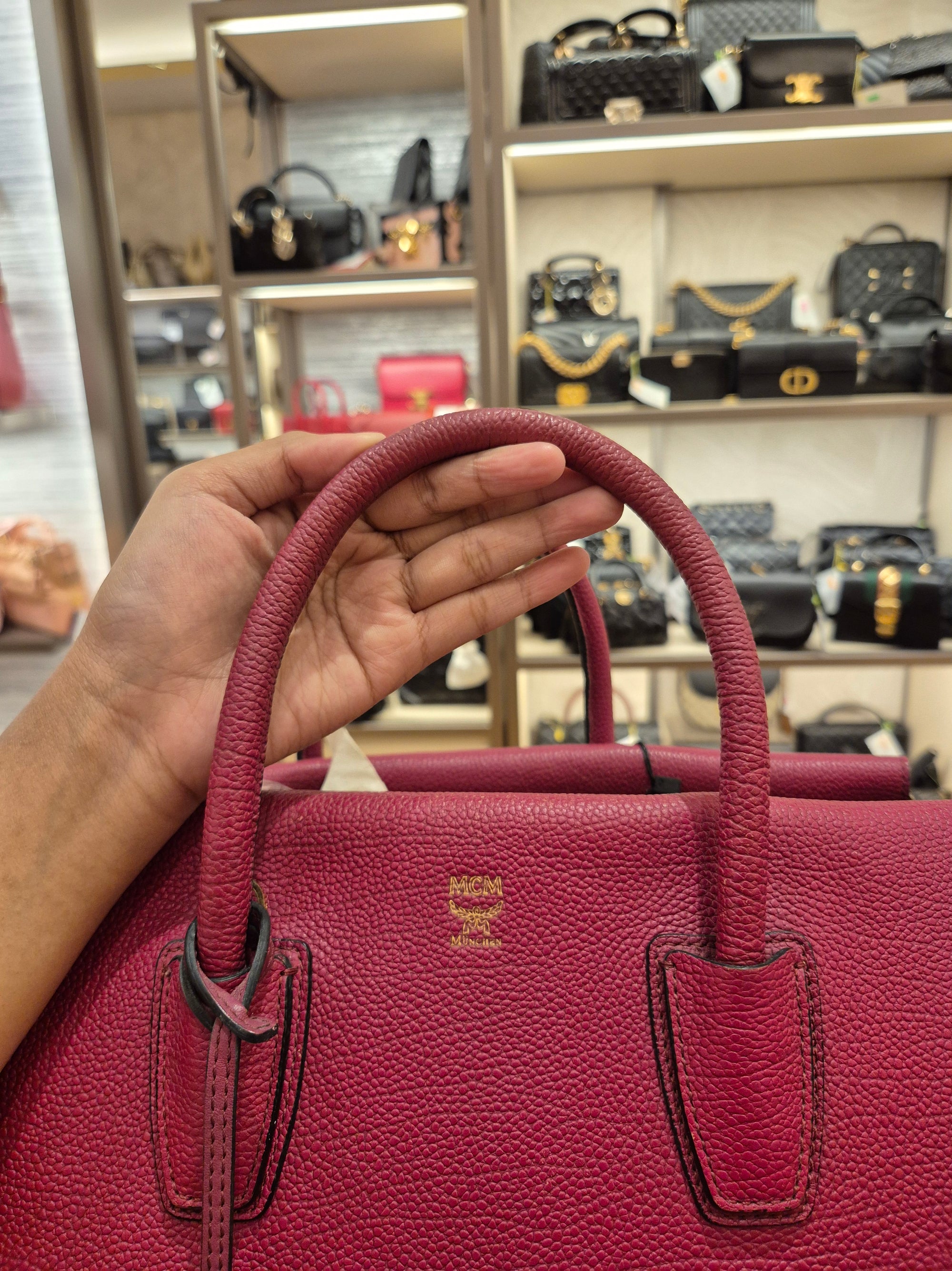 MCM Mila Large Magenta