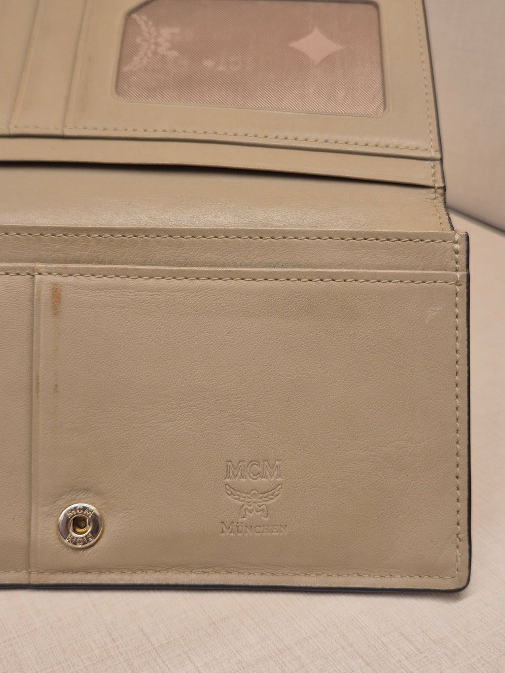 MCM Long Wallet Croco Brown