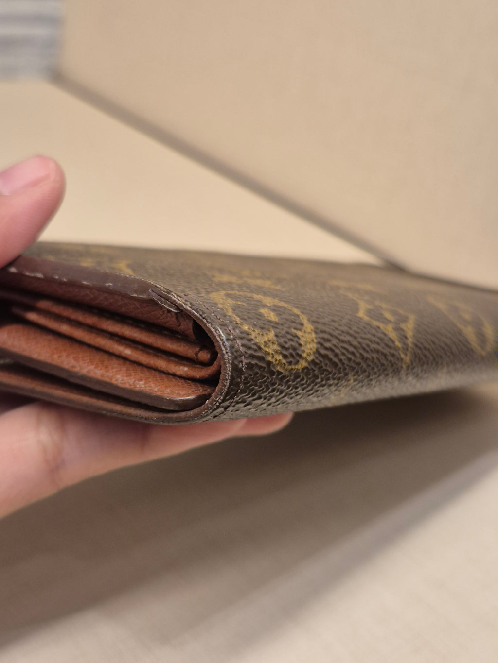 Louis Vuitton Sarah Long Wallet Monogram
