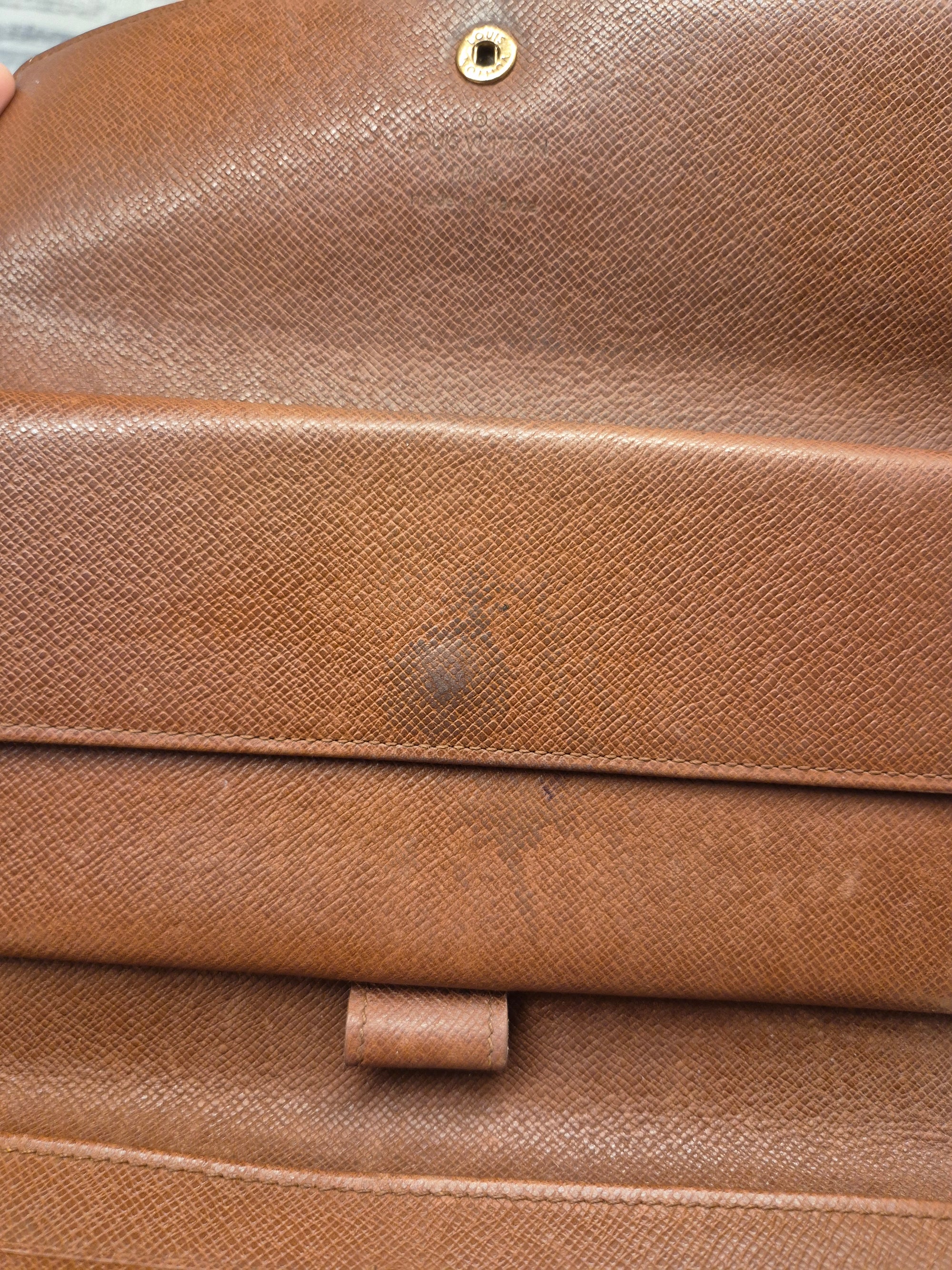 Louis Vuitton Sarah Long Wallet Monogram