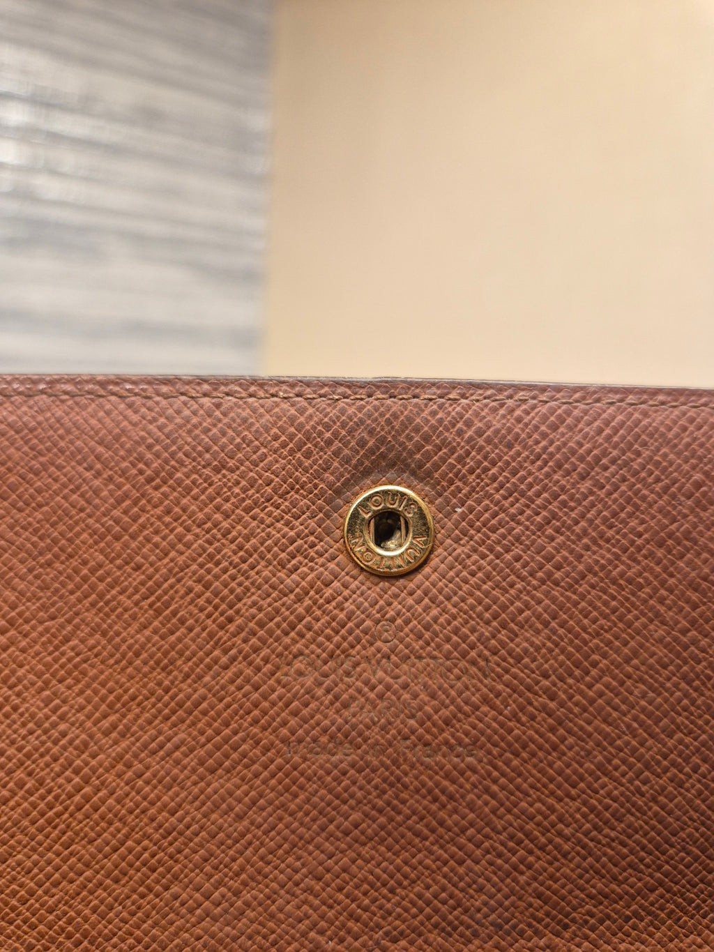 Louis Vuitton Sarah Long Wallet Monogram