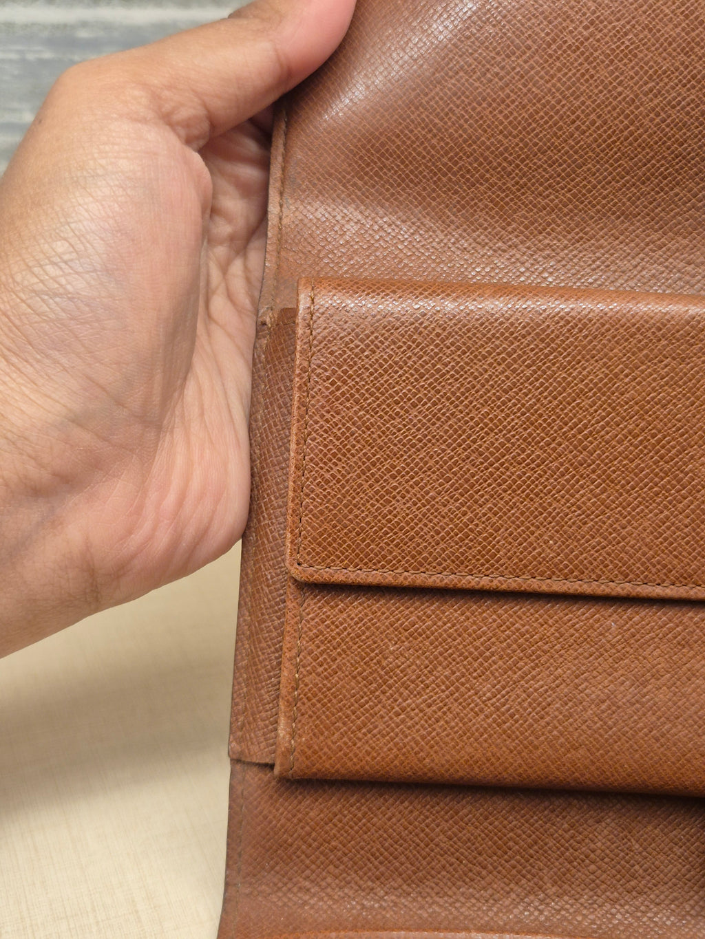 Louis Vuitton Sarah Long Wallet Monogram