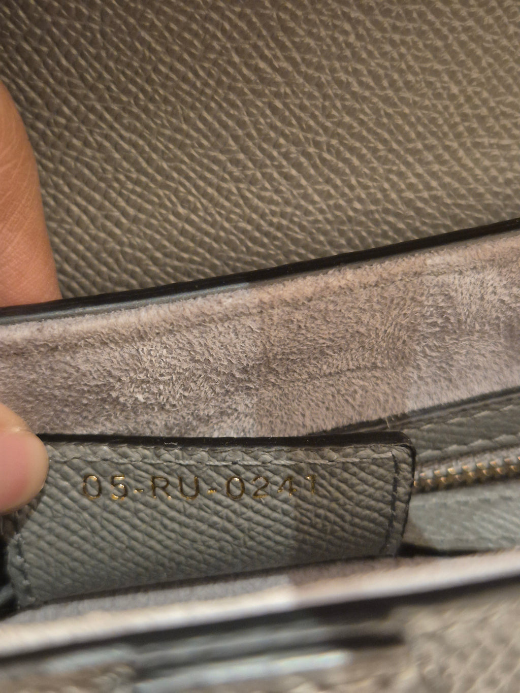 Dior Saddle Medium Grey