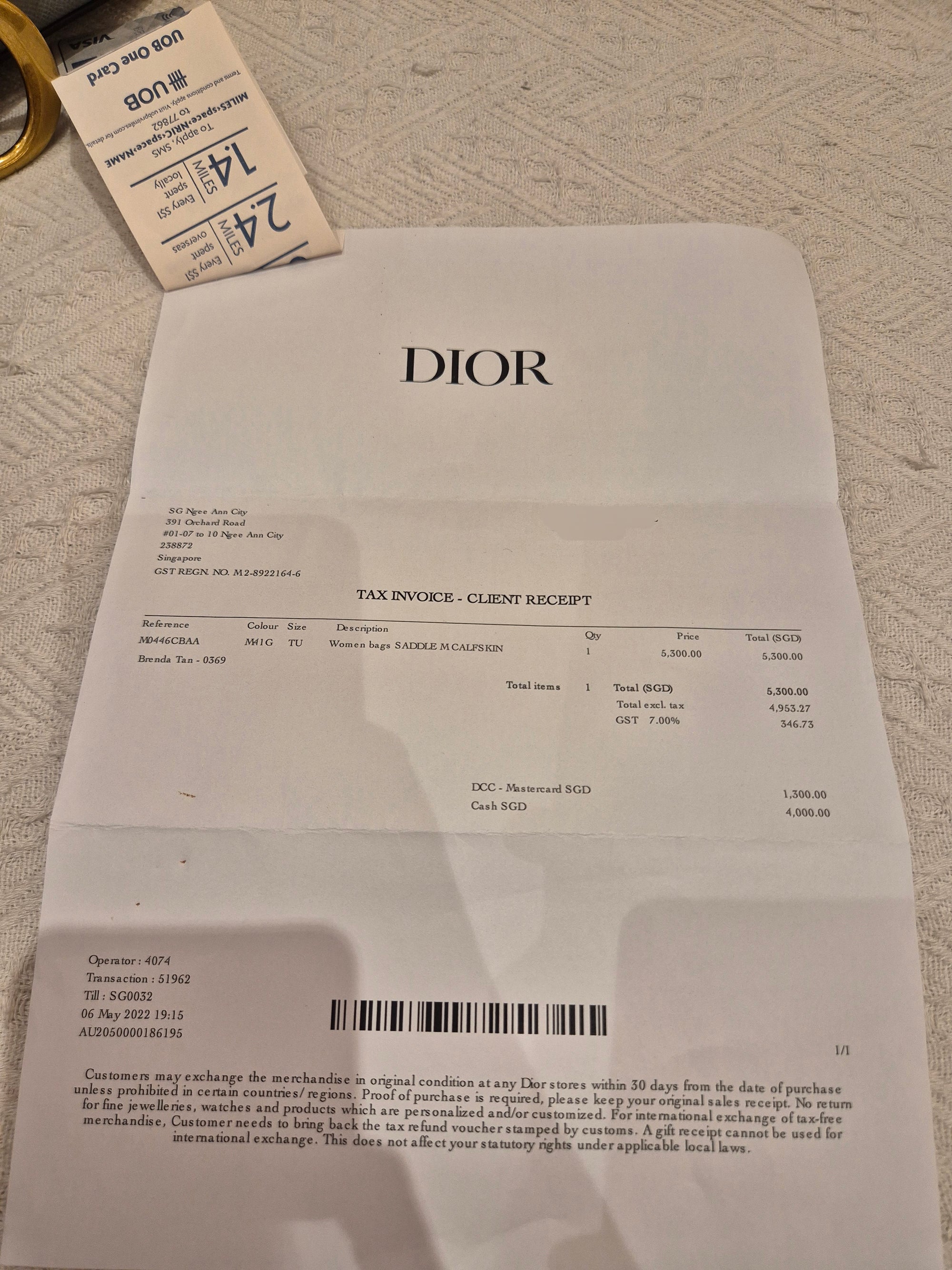 Dior Saddle Medium Grey
