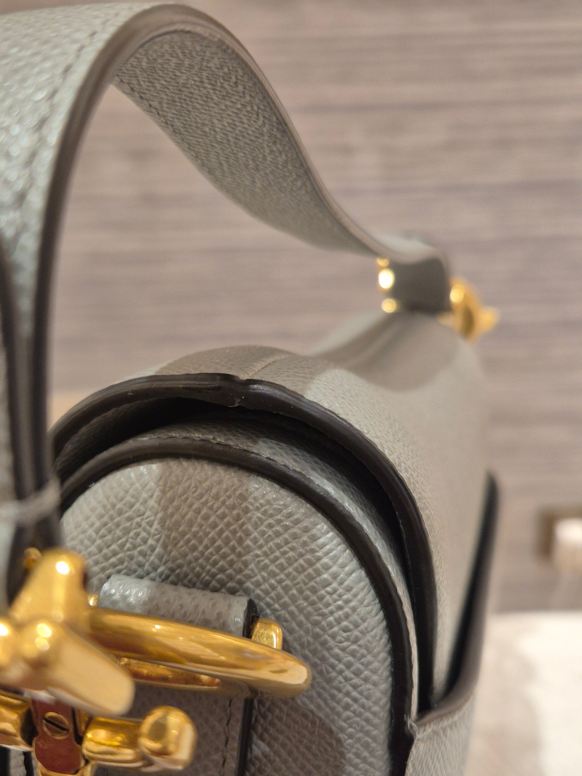 Dior Saddle Medium Grey