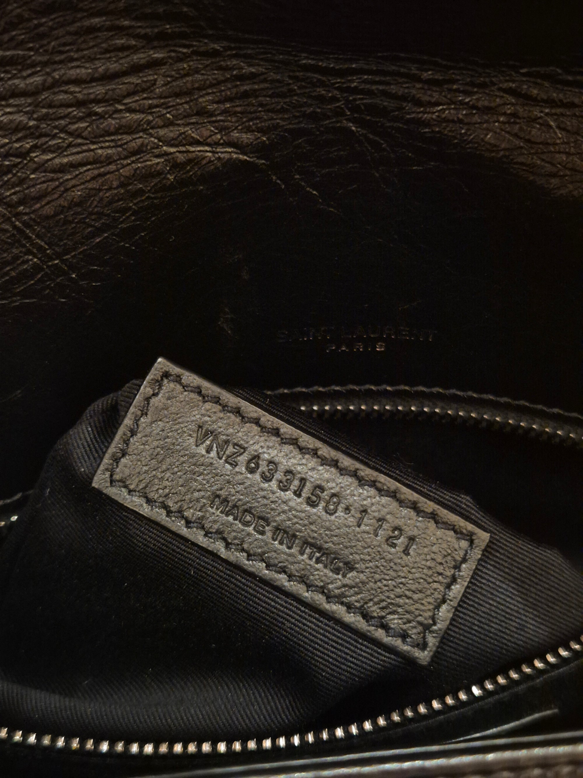YSL Niki Medium Black RHW
