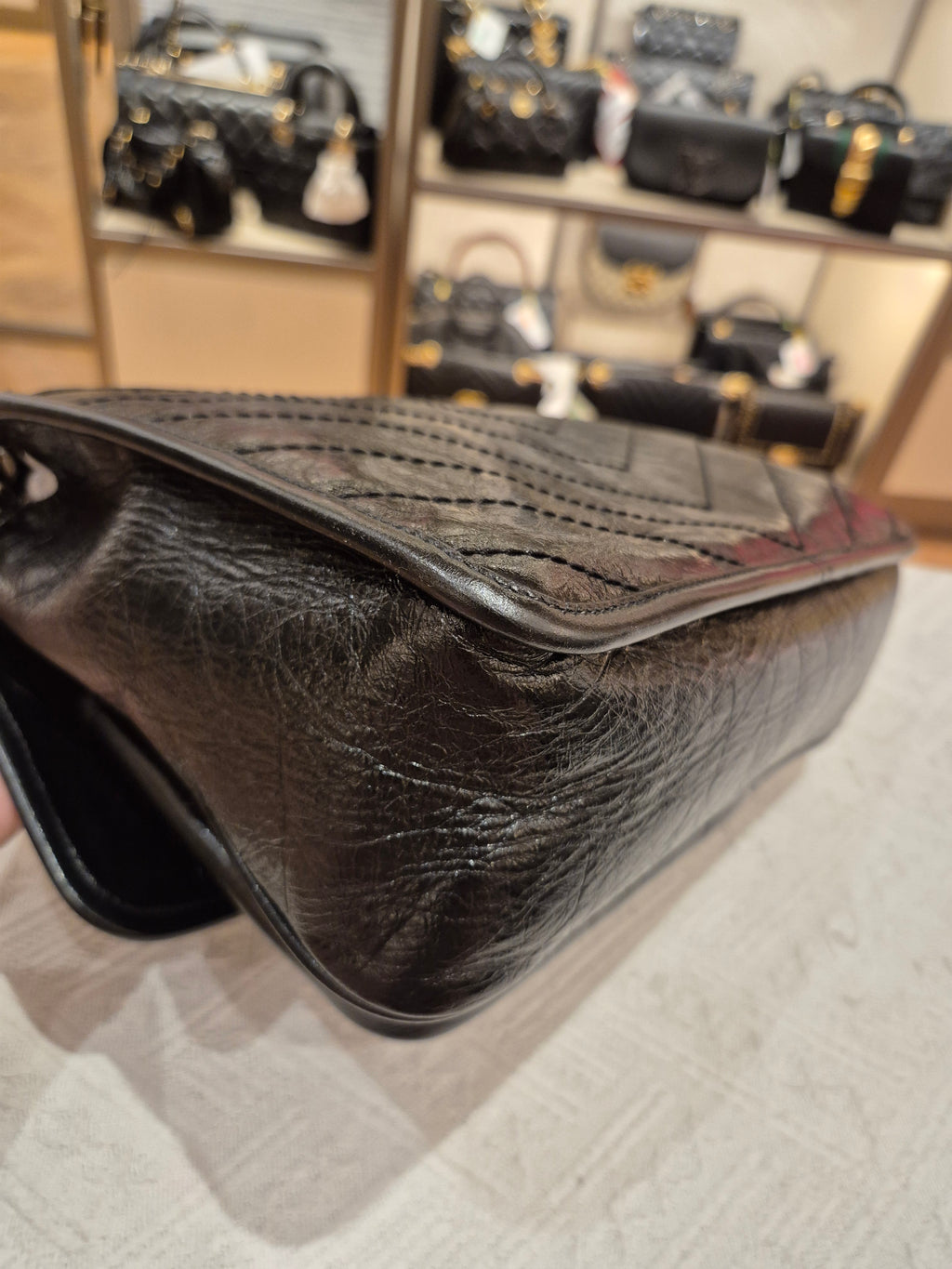 YSL Niki Medium Black RHW