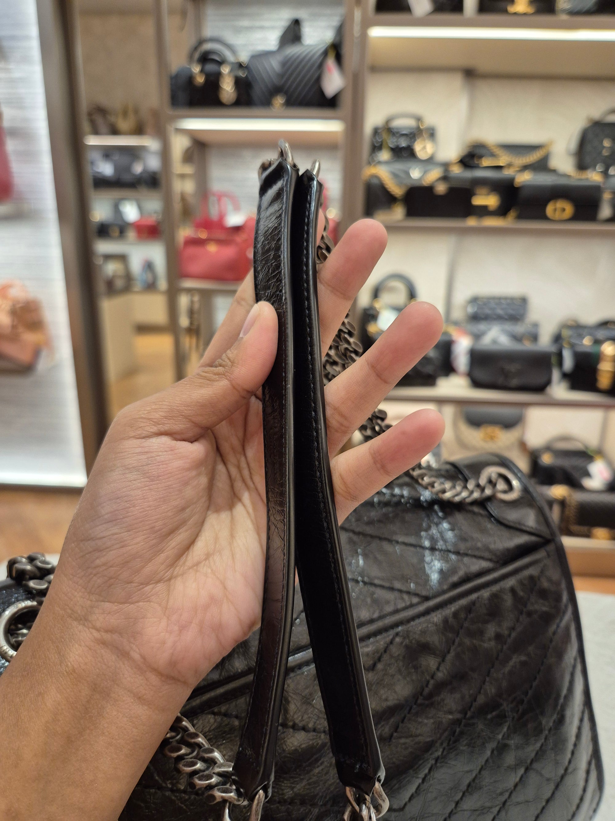 YSL Niki Medium Black RHW