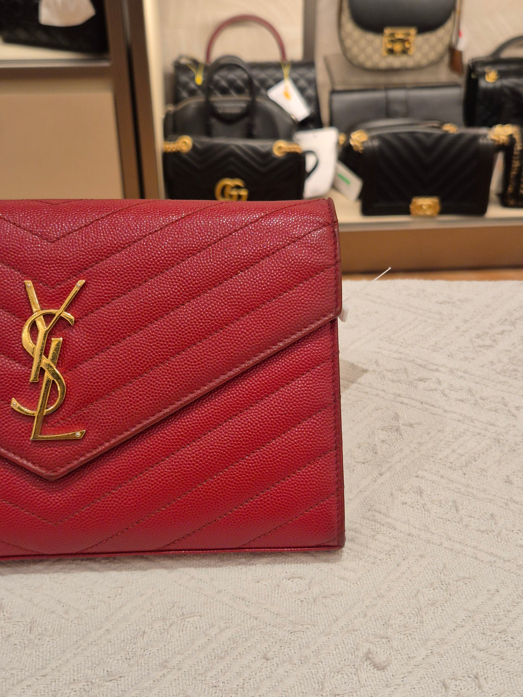 Saint Laurent Wallet On Chain 22