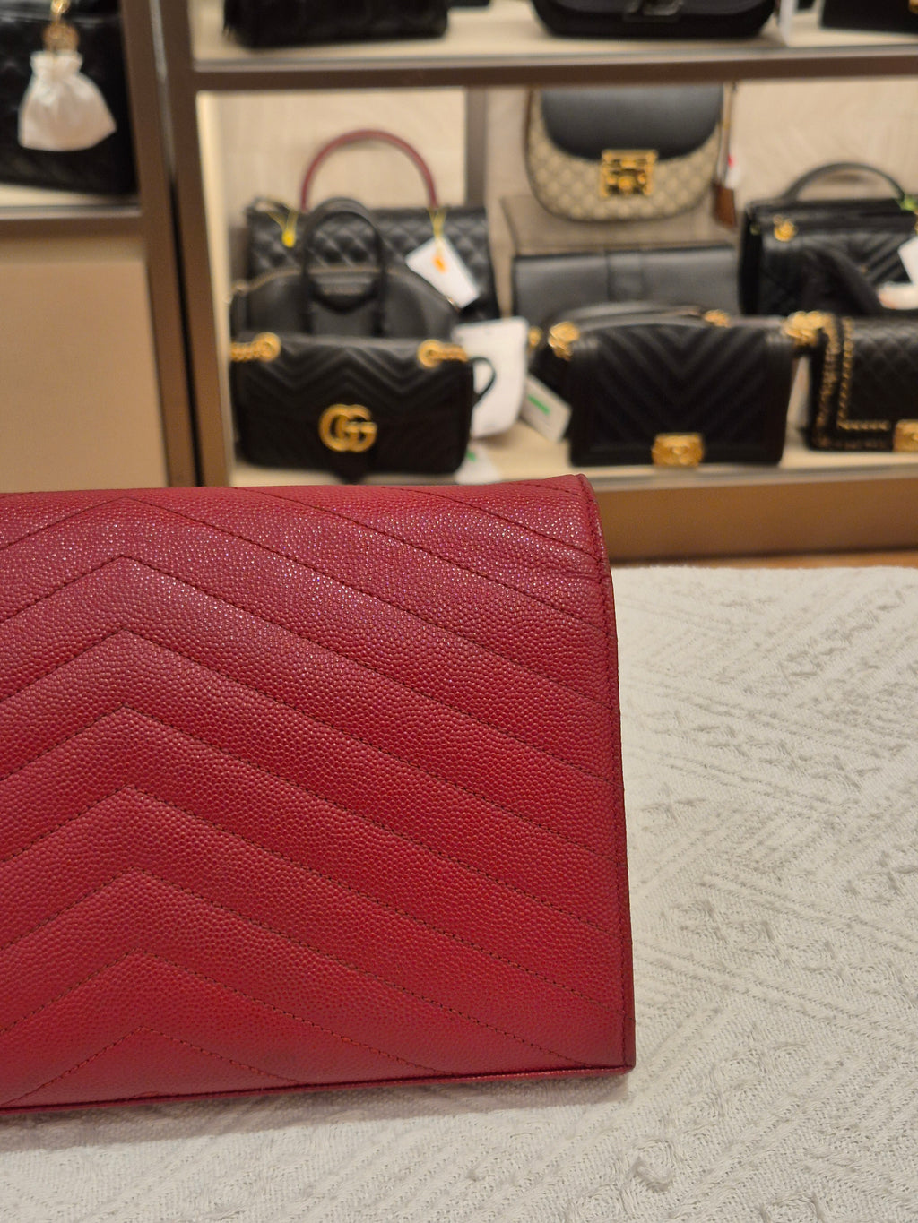 Saint Laurent Wallet On Chain 22
