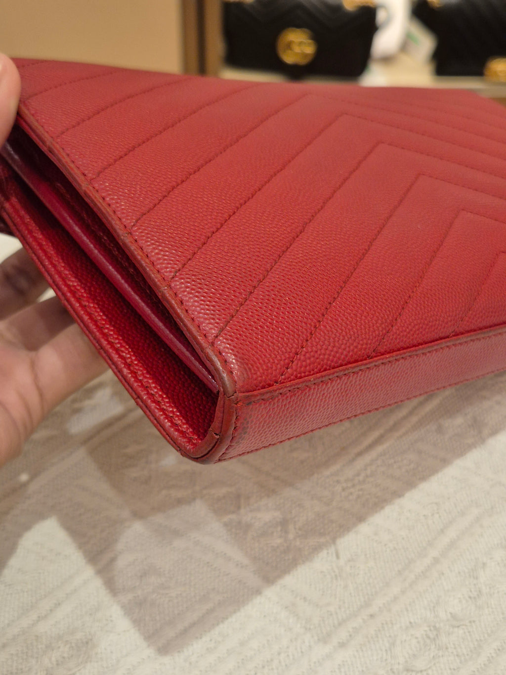 Saint Laurent Wallet On Chain 22
