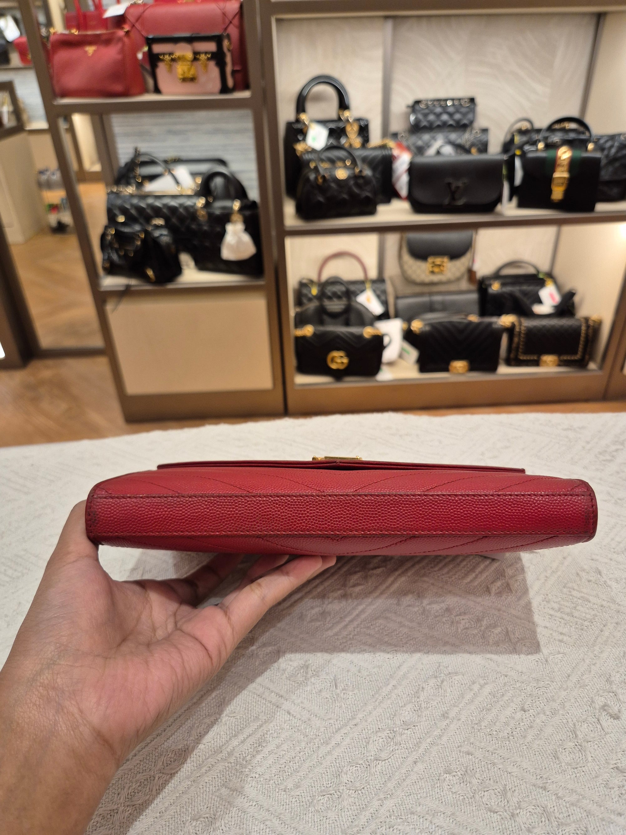 Saint Laurent Wallet On Chain 22
