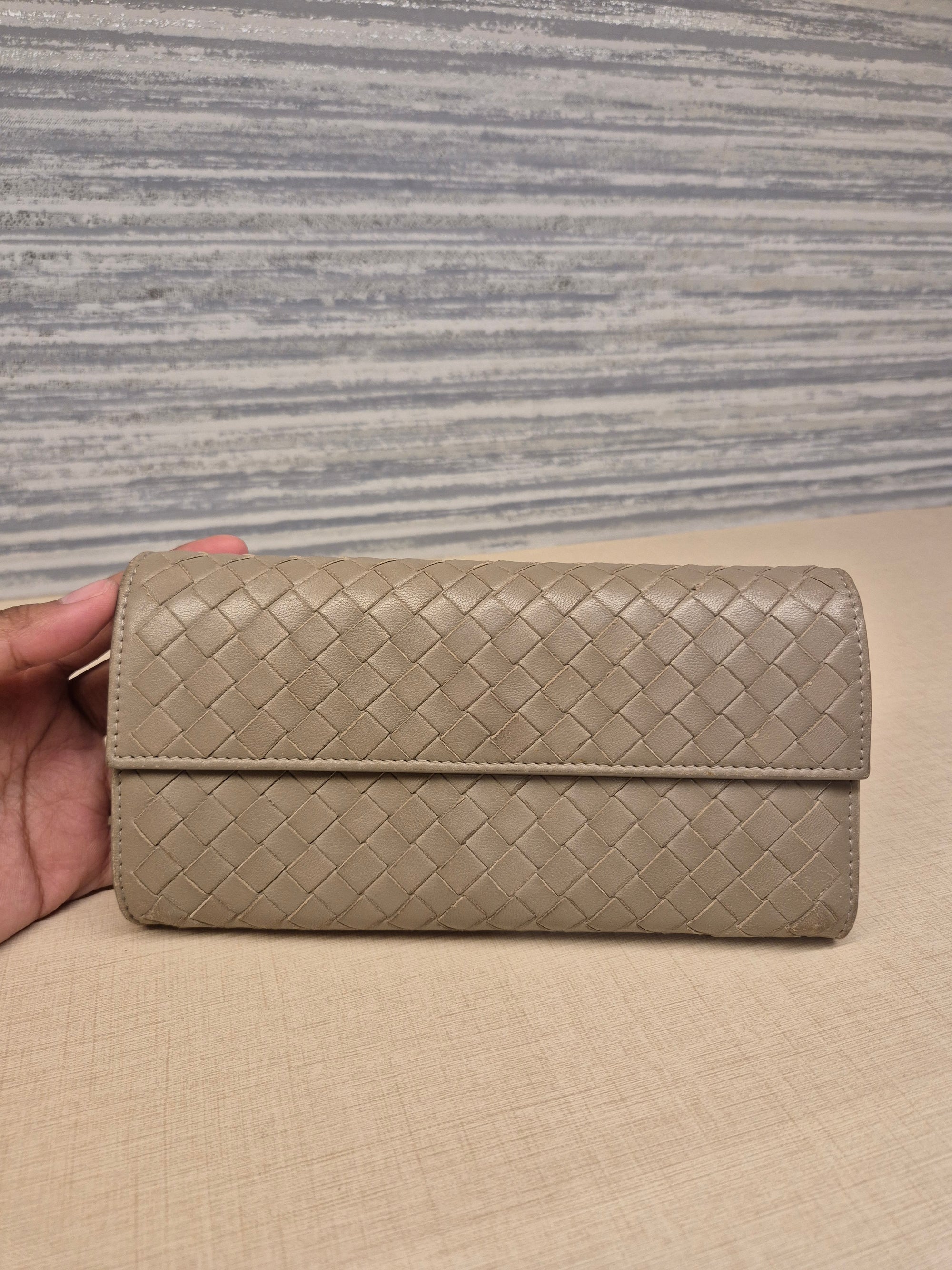 Bottega Veneta Long Wallet Nappa