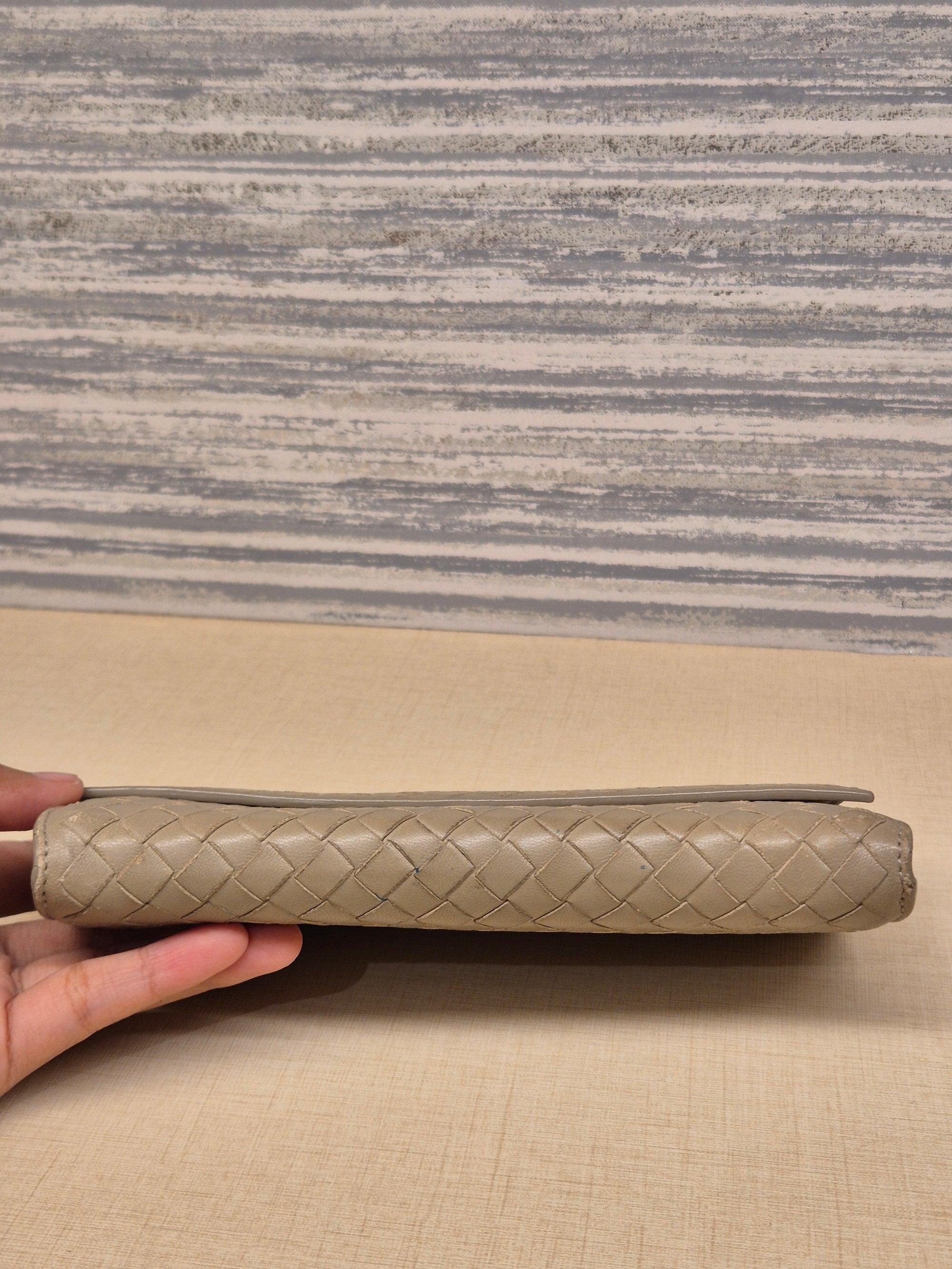 Bottega Veneta Long Wallet Nappa