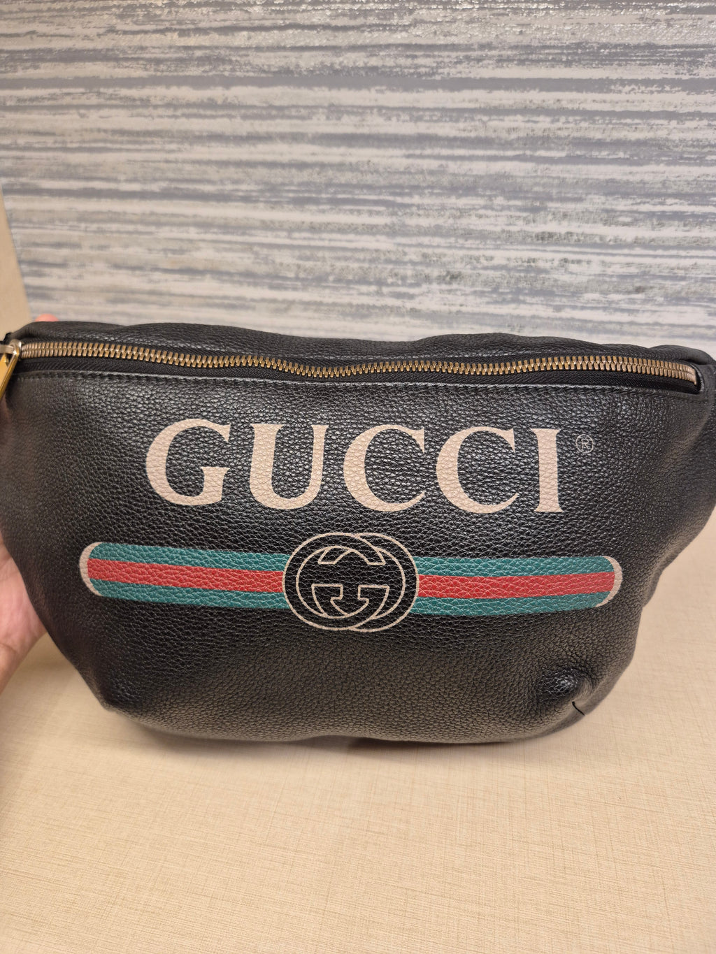 Gucci Bumbag Leather Black