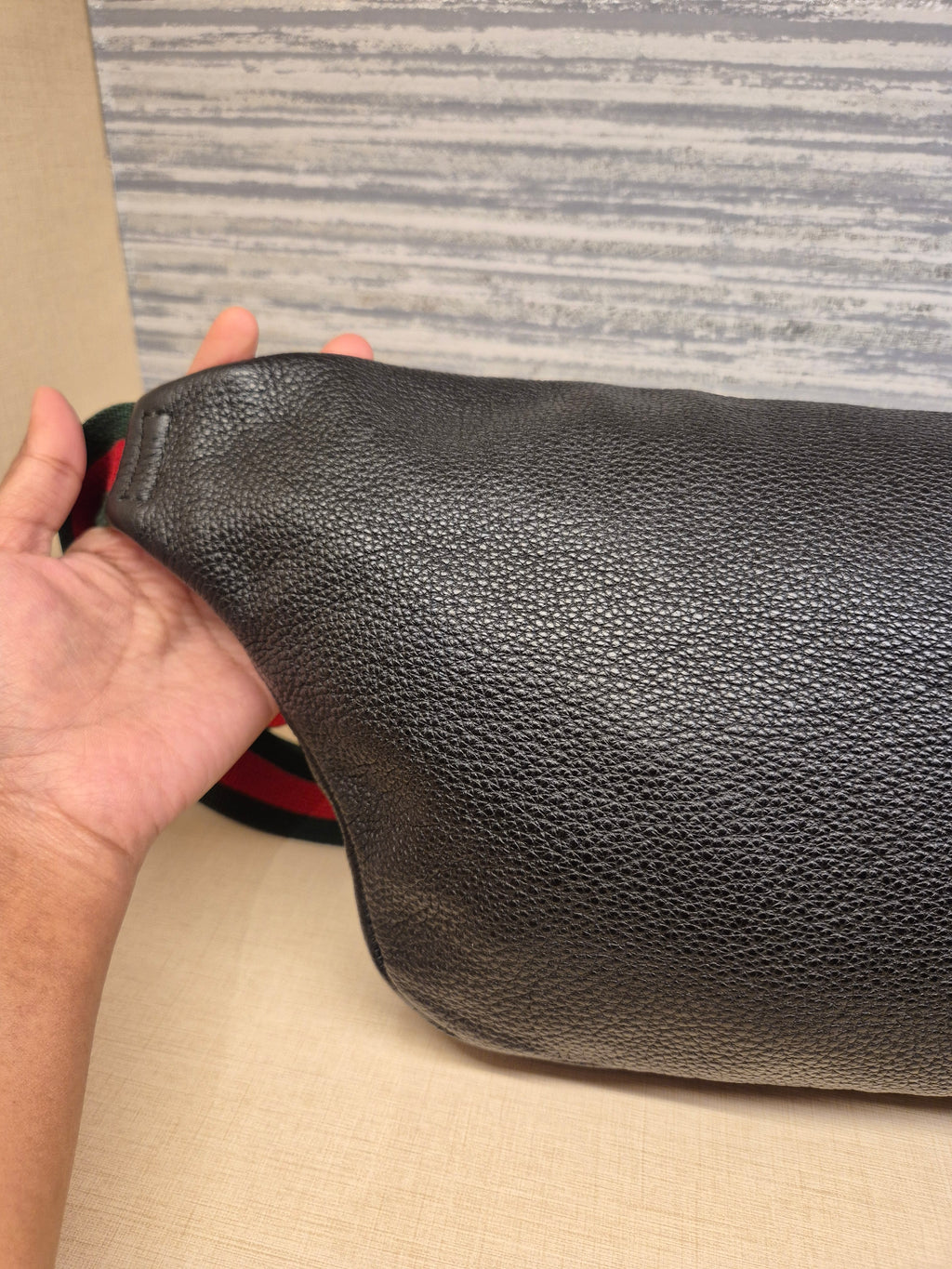 Gucci Bumbag Leather Black
