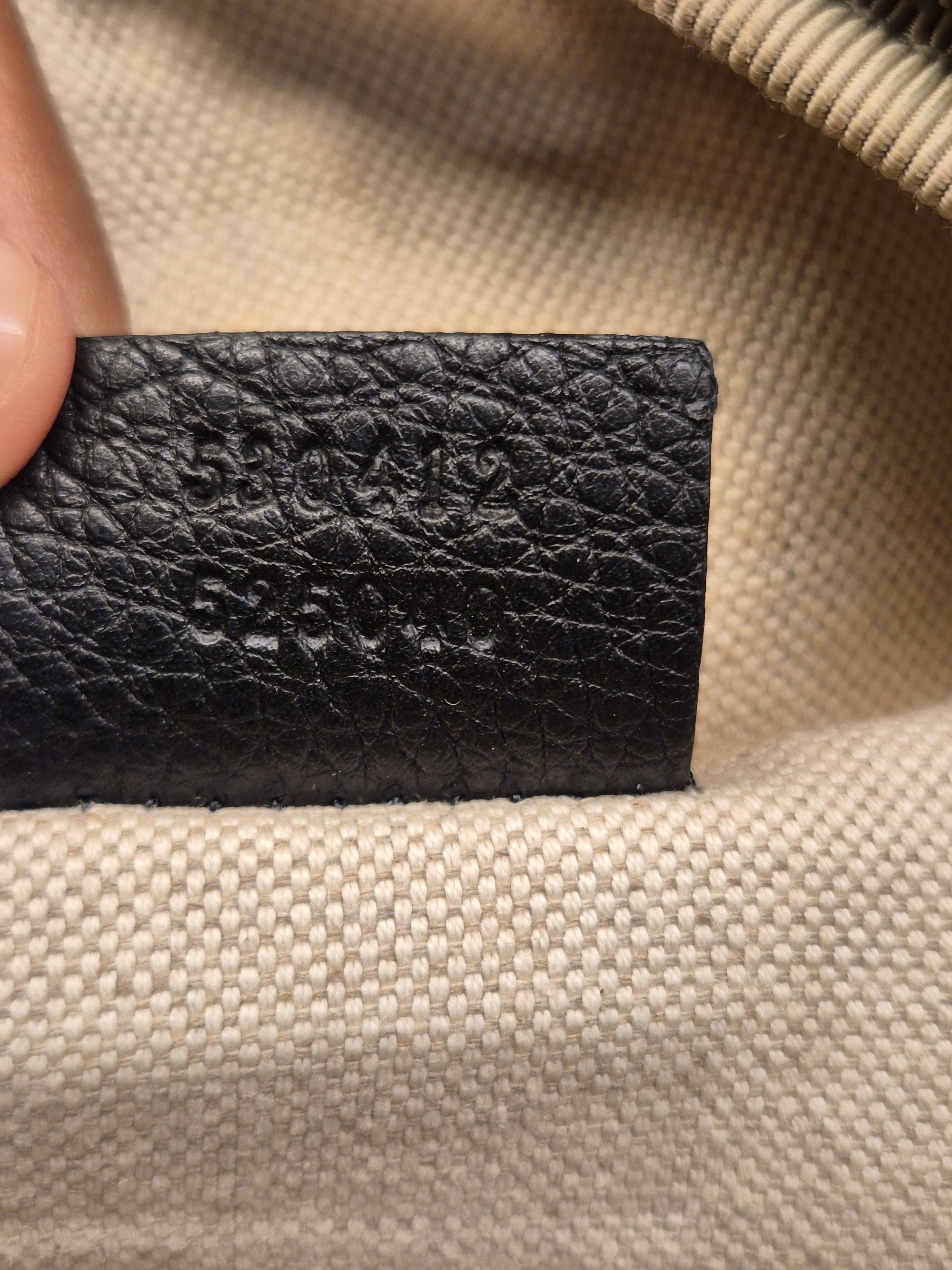 Gucci Bumbag Leather Black