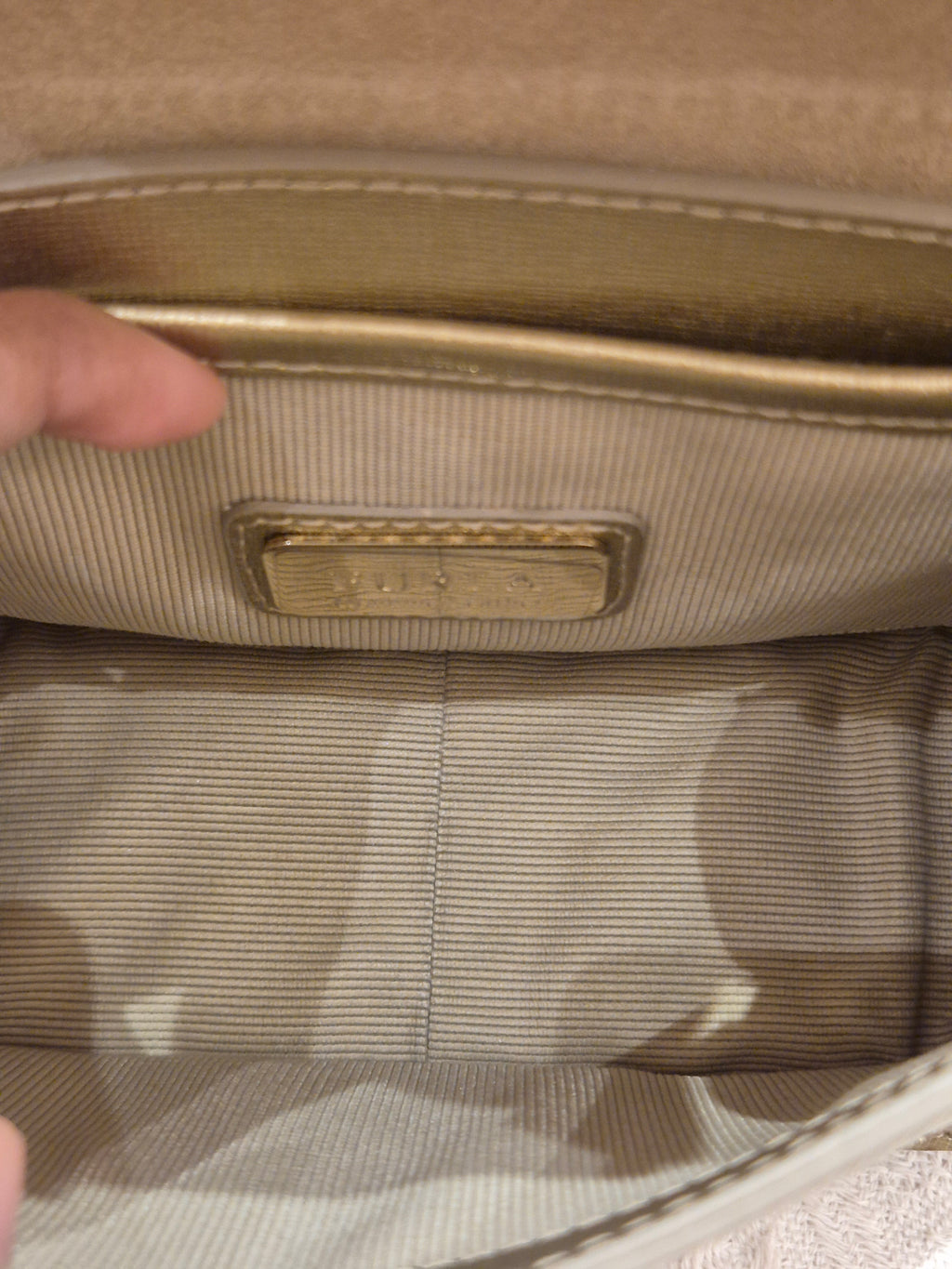 Furla Metrop Mini Gold