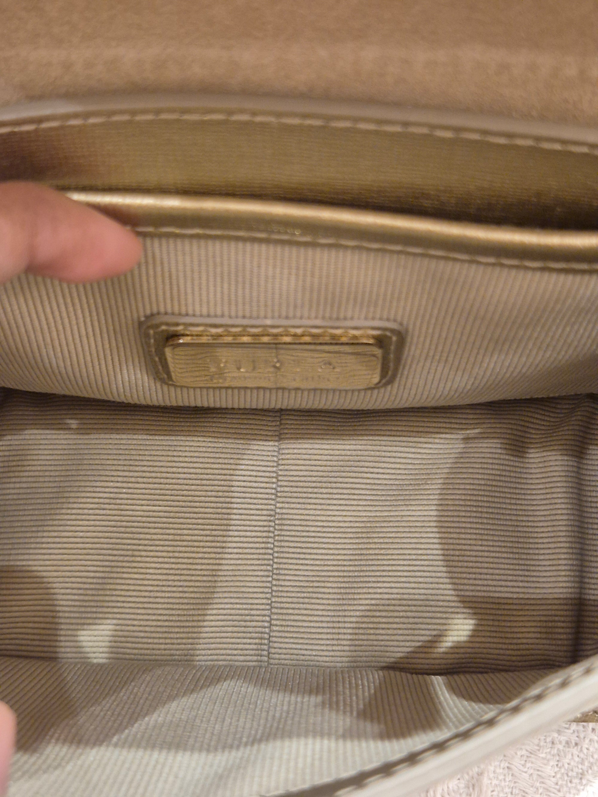 Furla Metrop Mini Gold