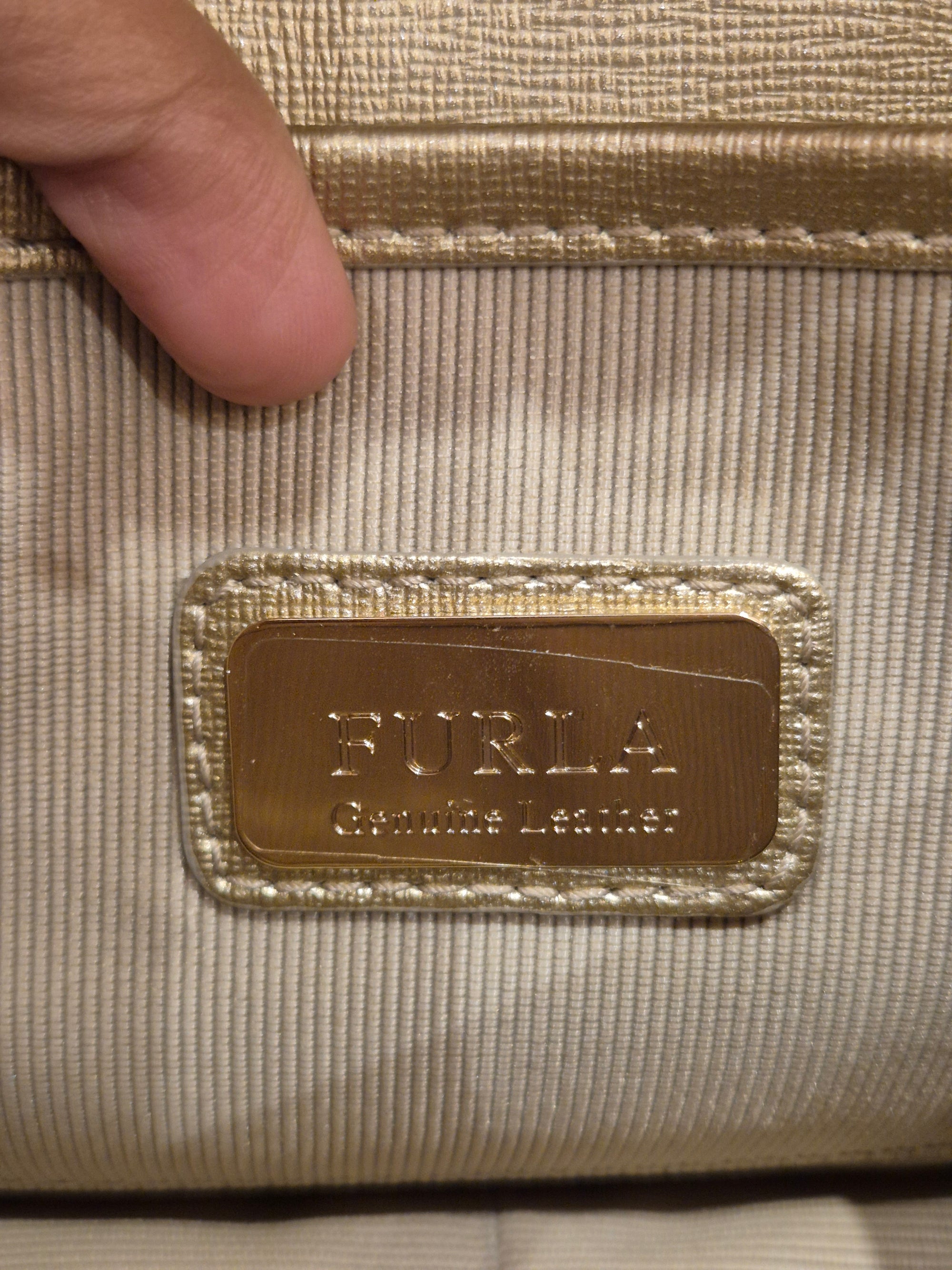 Furla Metrop Mini Gold