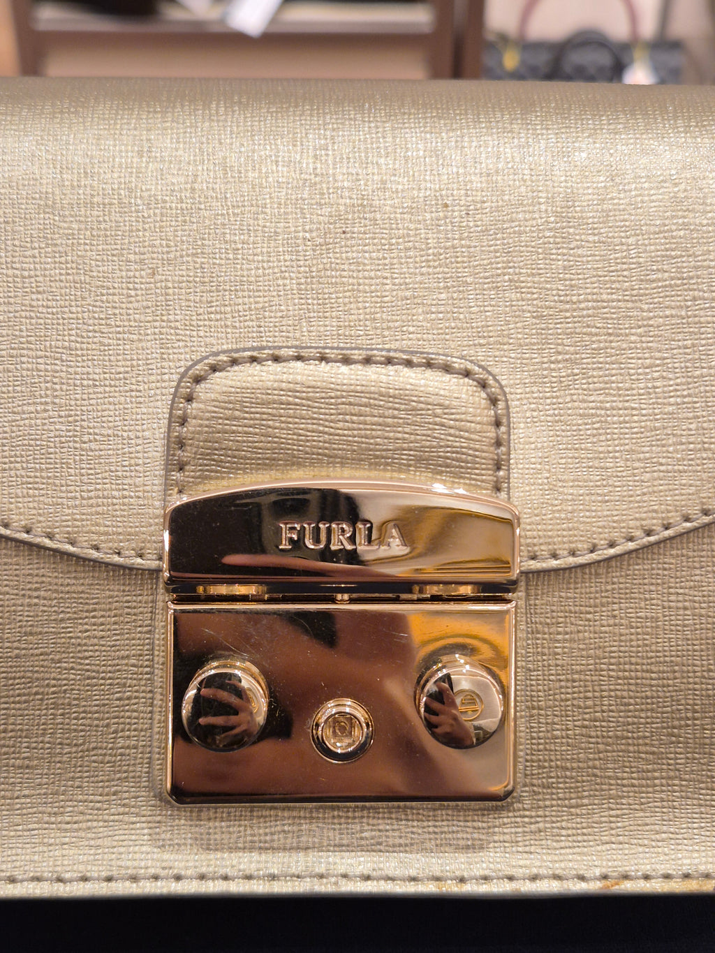 Furla Metrop Mini Gold