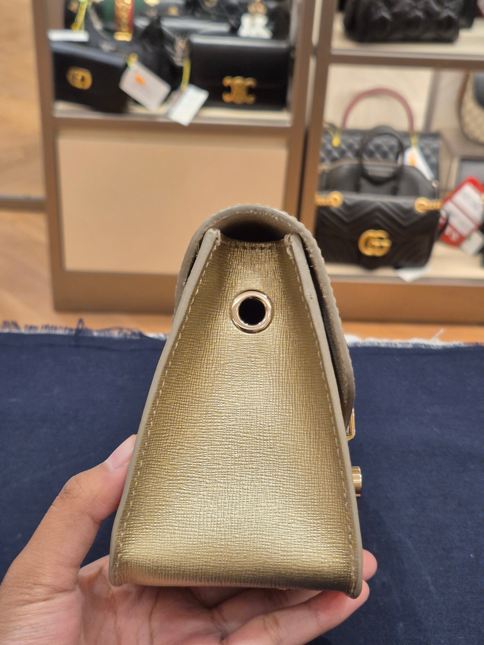 Furla Metrop Mini Gold