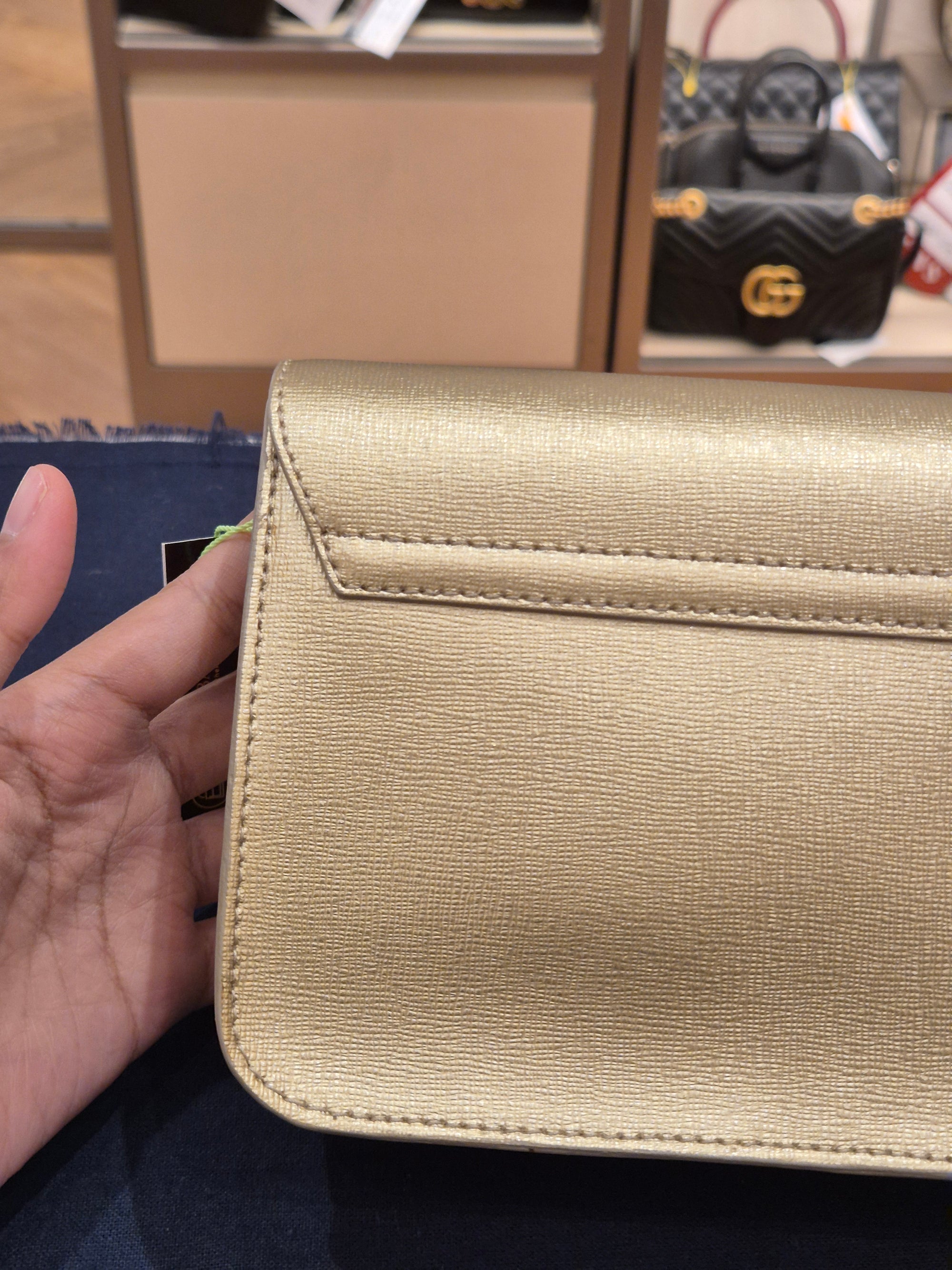 Furla Metrop Mini Gold