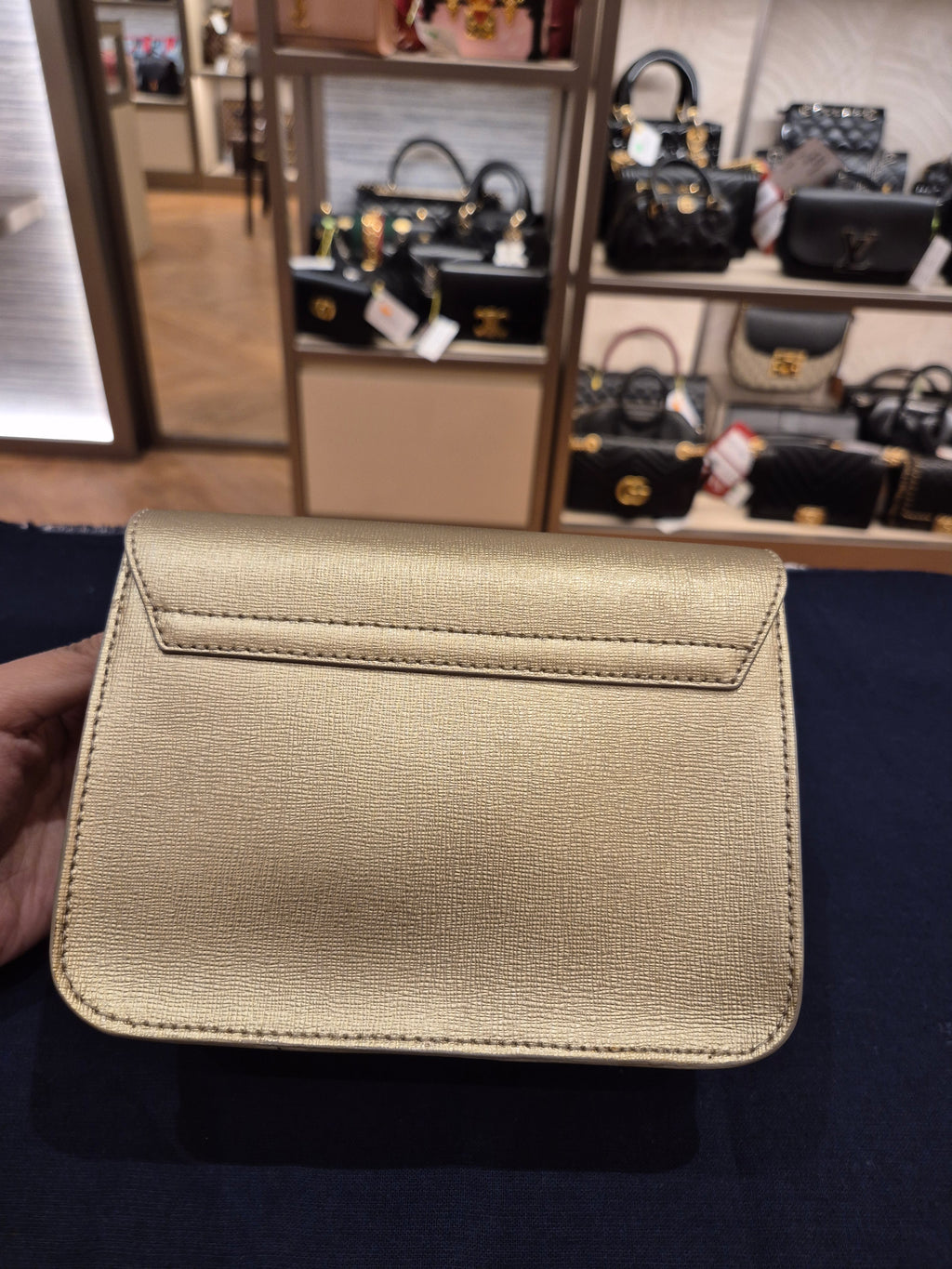 Furla Metrop Mini Gold