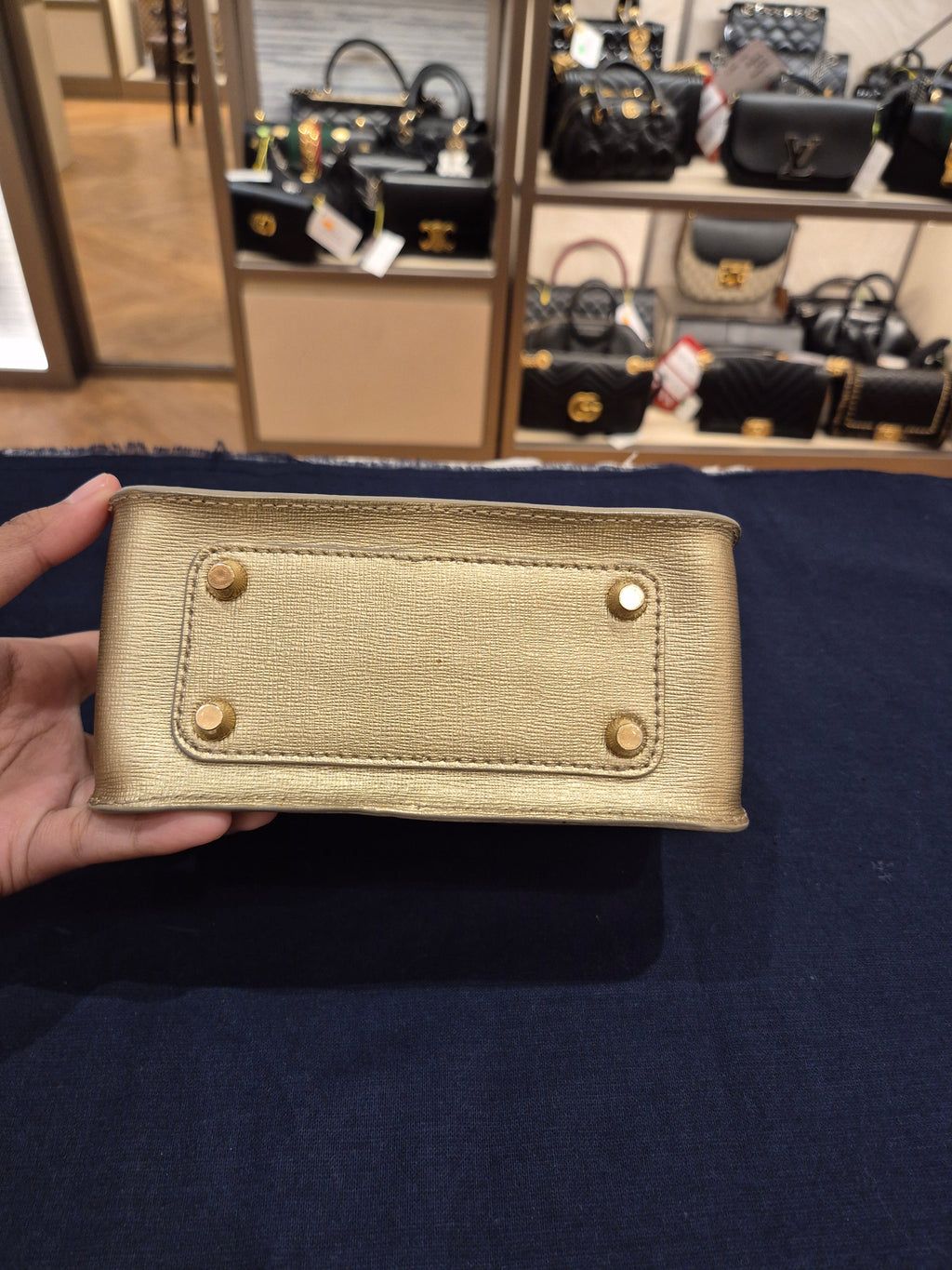 Furla Metrop Mini Gold