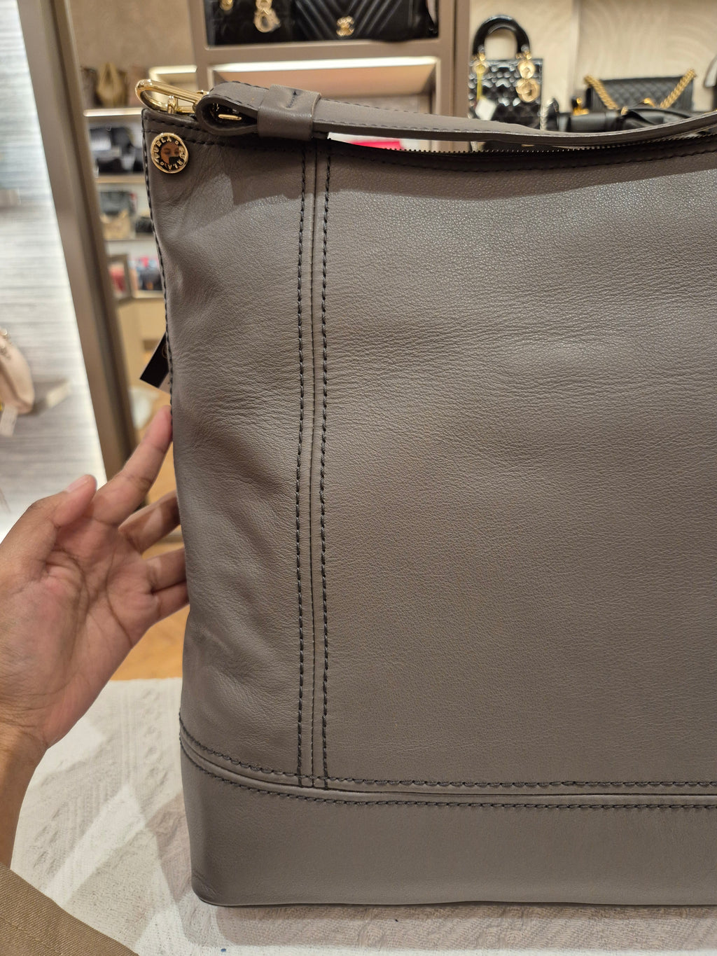 Furla Hobo Grey