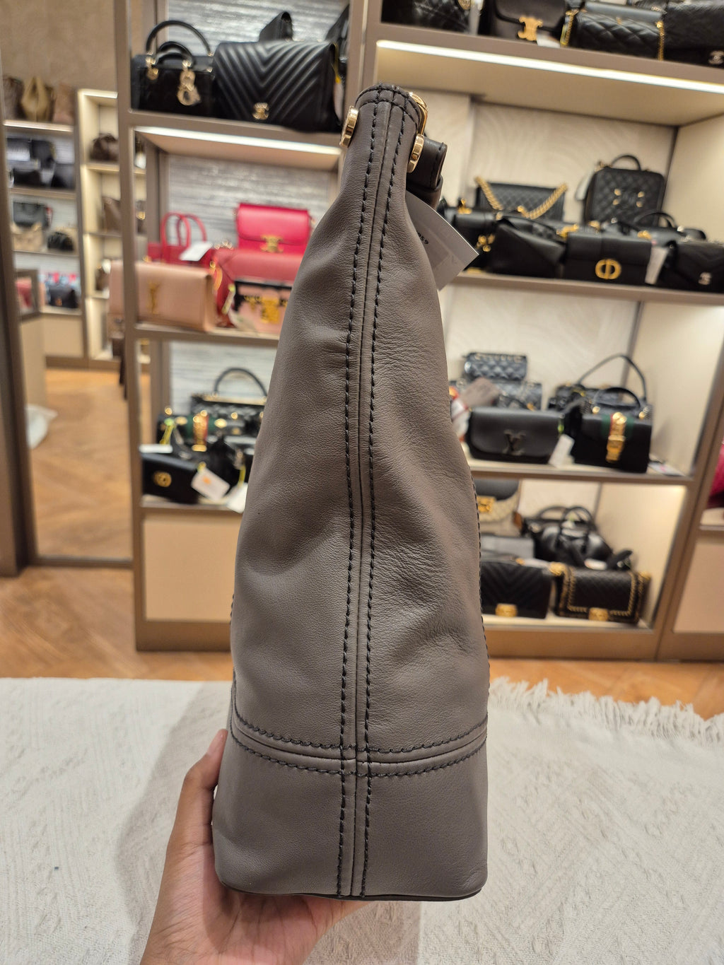 Furla Hobo Grey