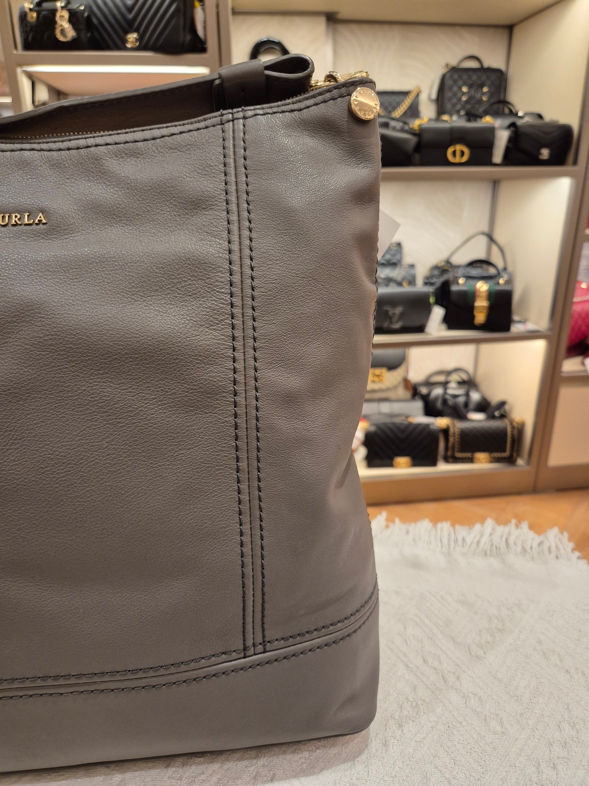 Furla Hobo Grey