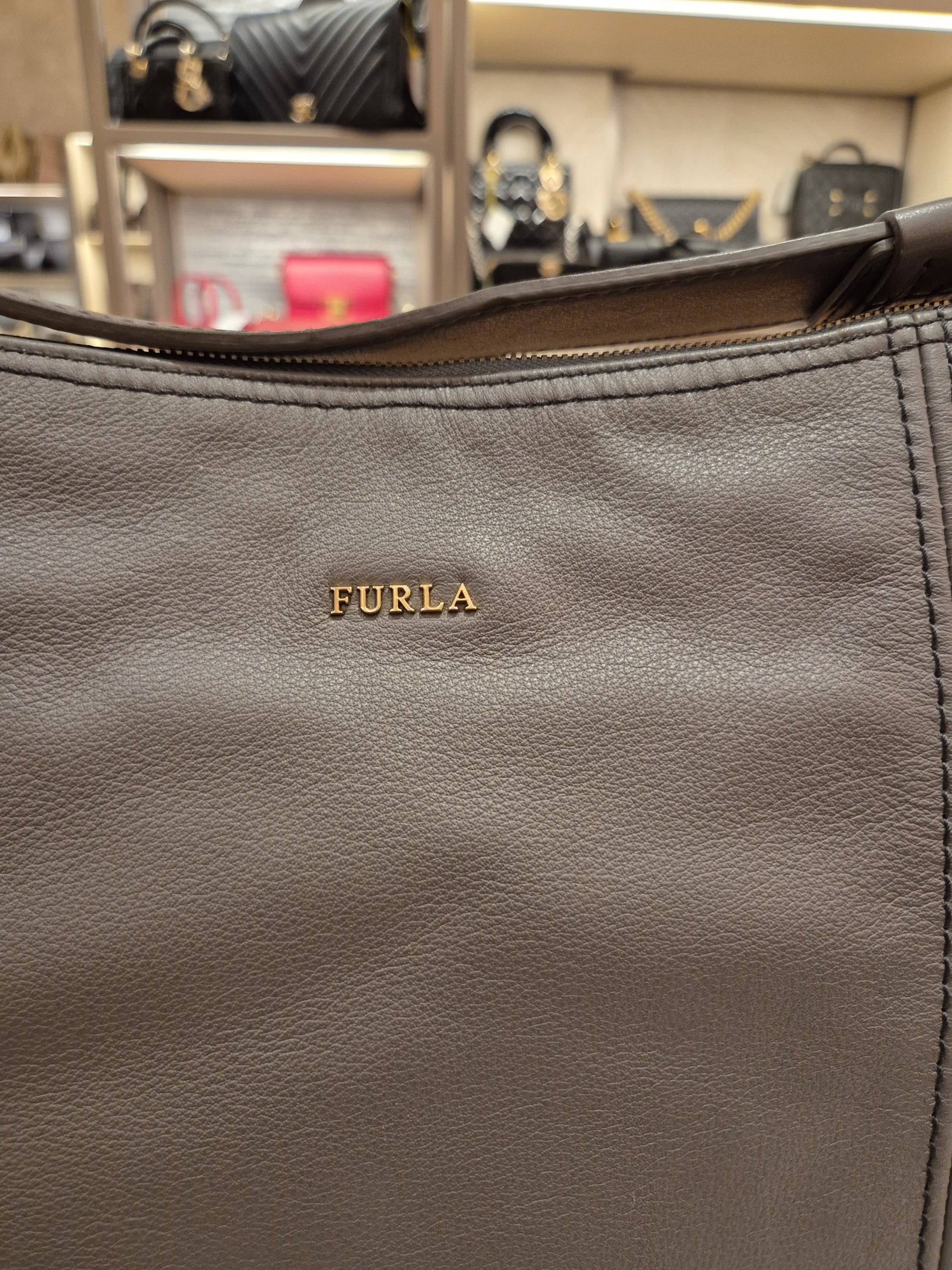 Furla Hobo Grey