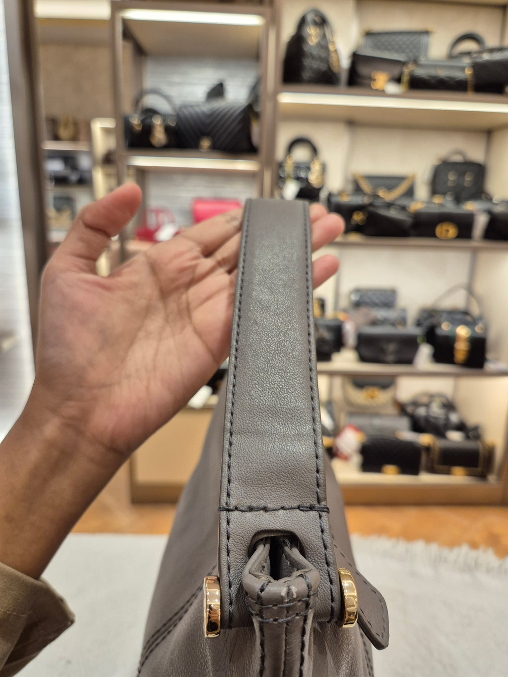 Furla Hobo Grey