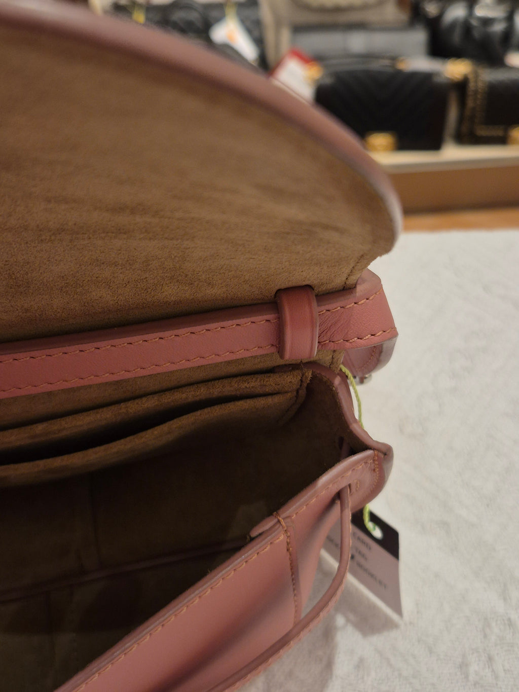 Loewe Mini Gate Plumrose