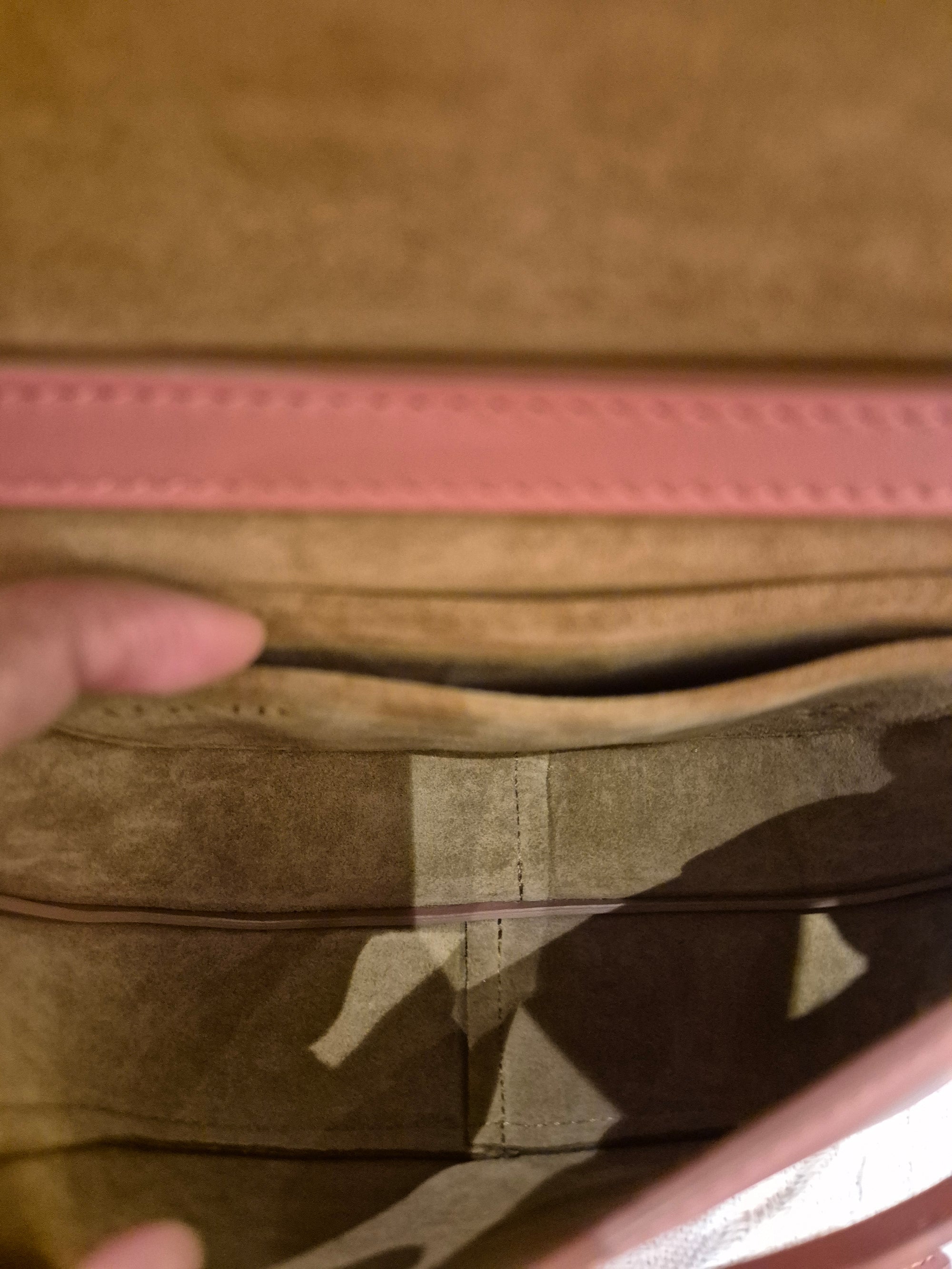 Loewe Mini Gate Plumrose