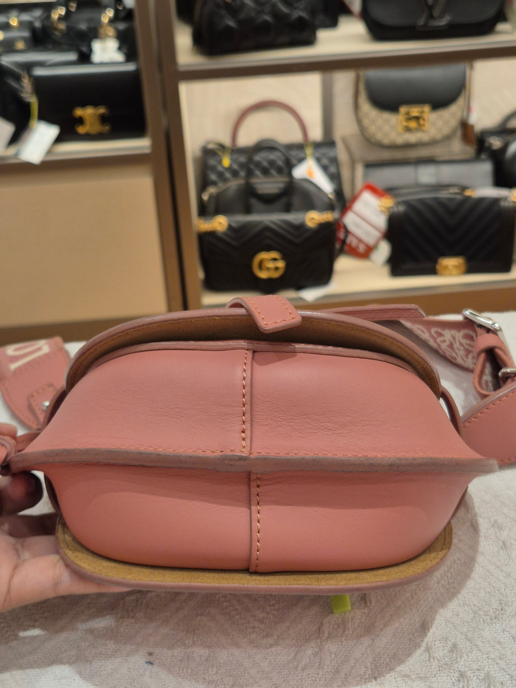 Loewe Mini Gate Plumrose