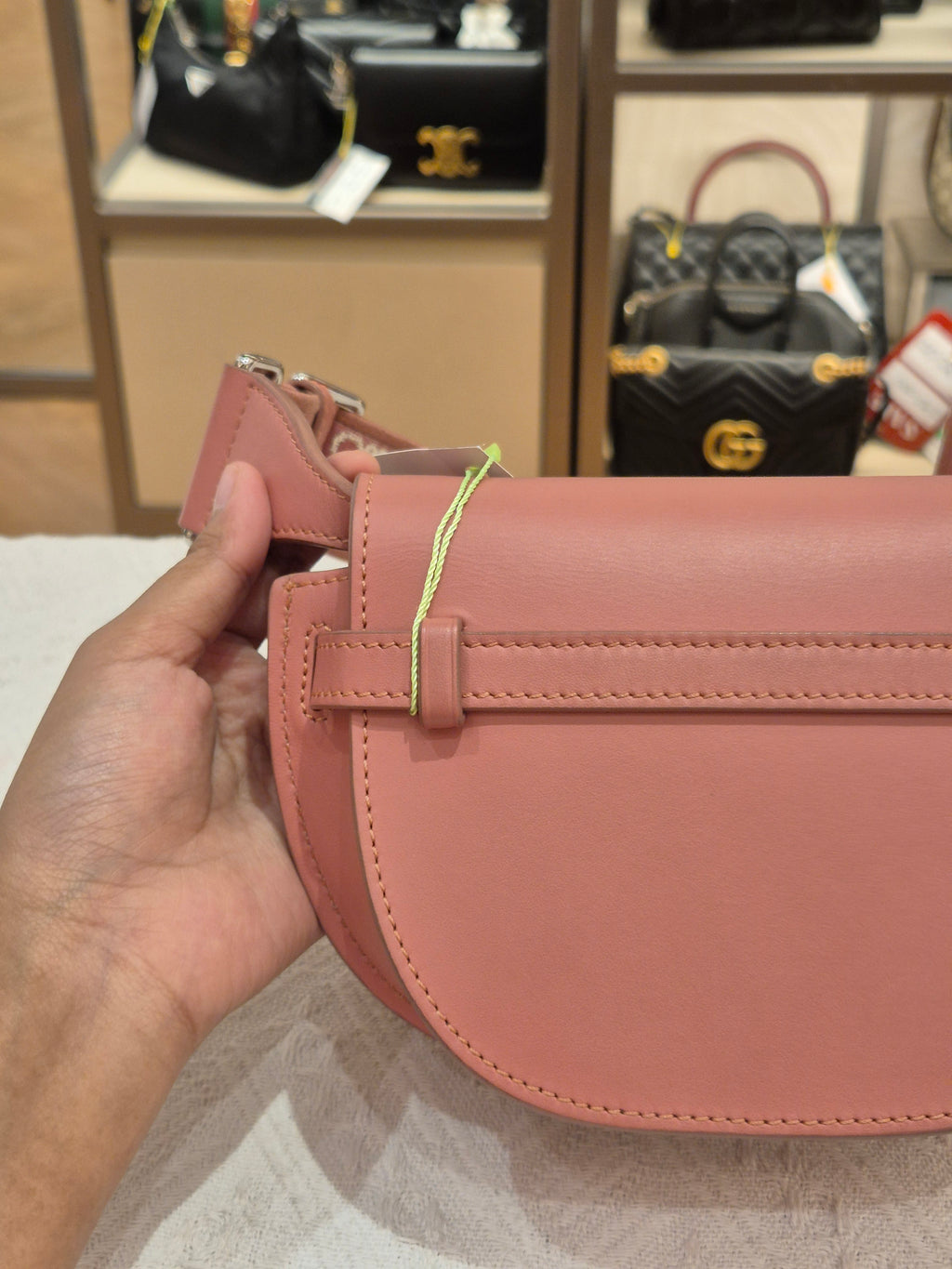 Loewe Mini Gate Plumrose