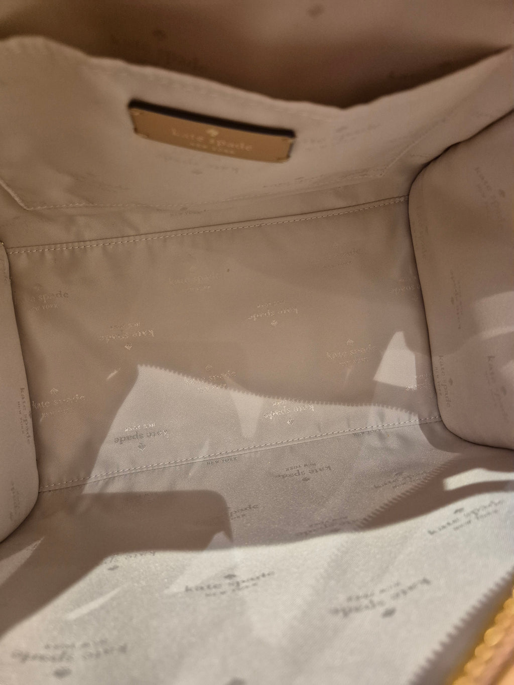 Kate Spade Kip Canvas Tote Light Fawn