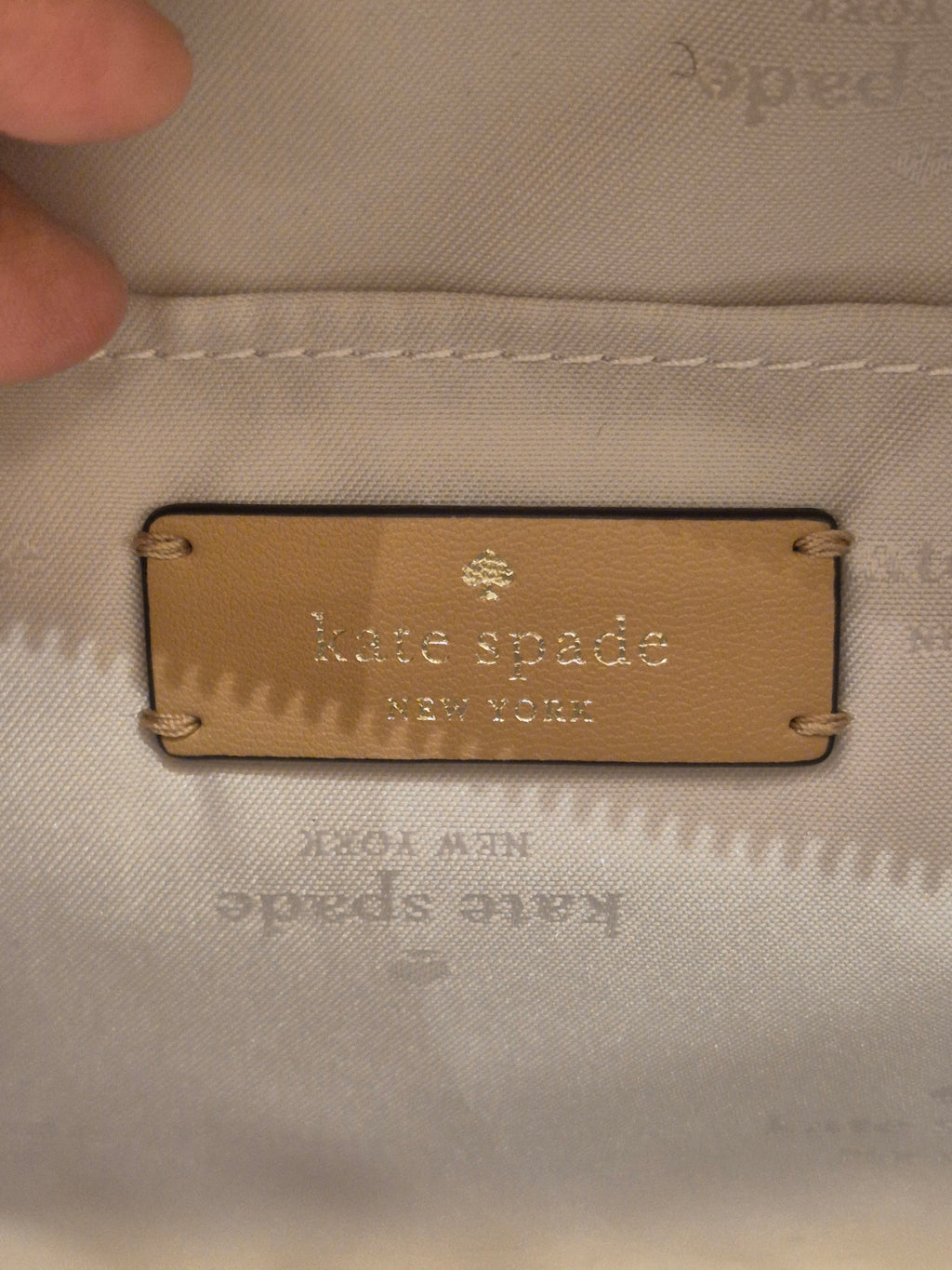 Kate Spade Kip Canvas Tote Light Fawn