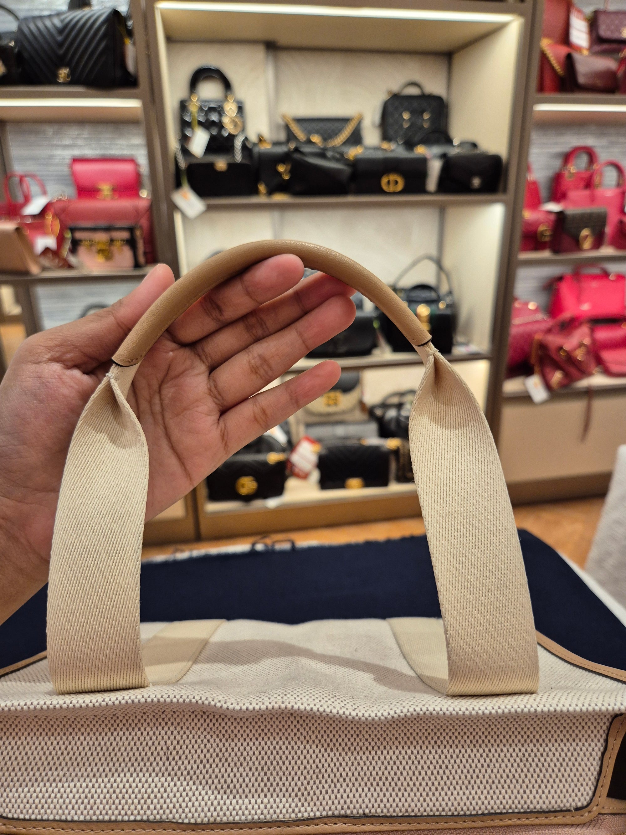Kate Spade Kip Canvas Tote Light Fawn